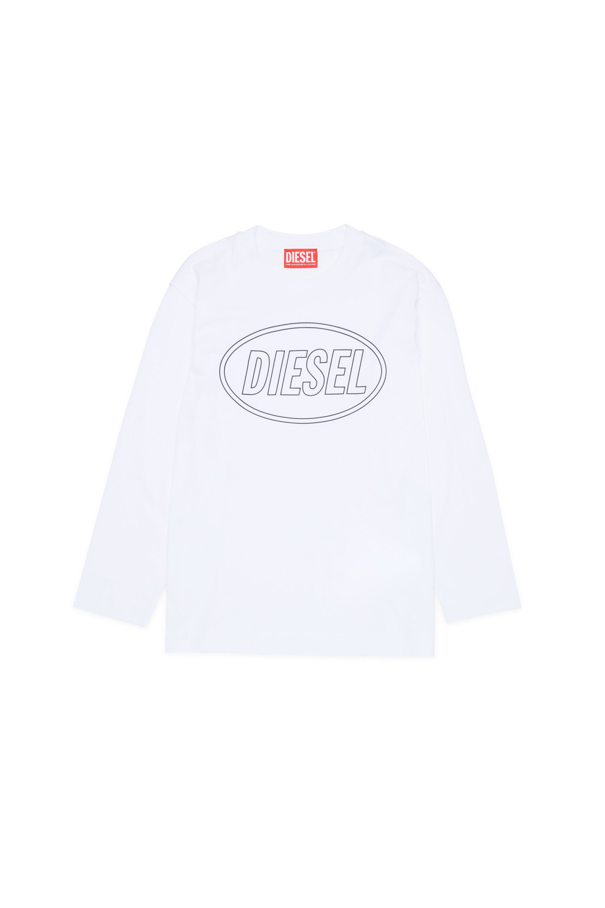 長袖Tシャツ ロゴ付き