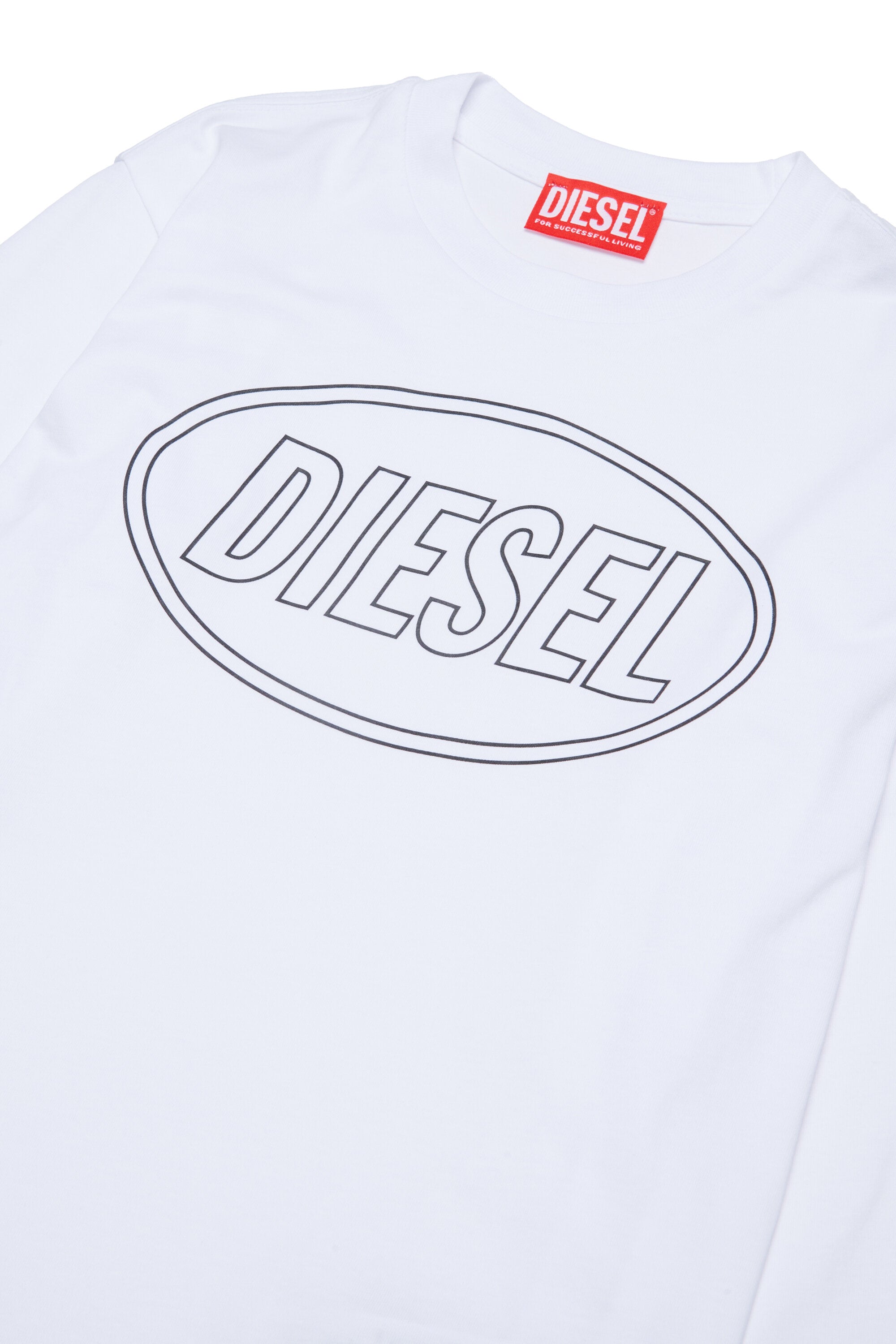 長袖Tシャツ ロゴ付き