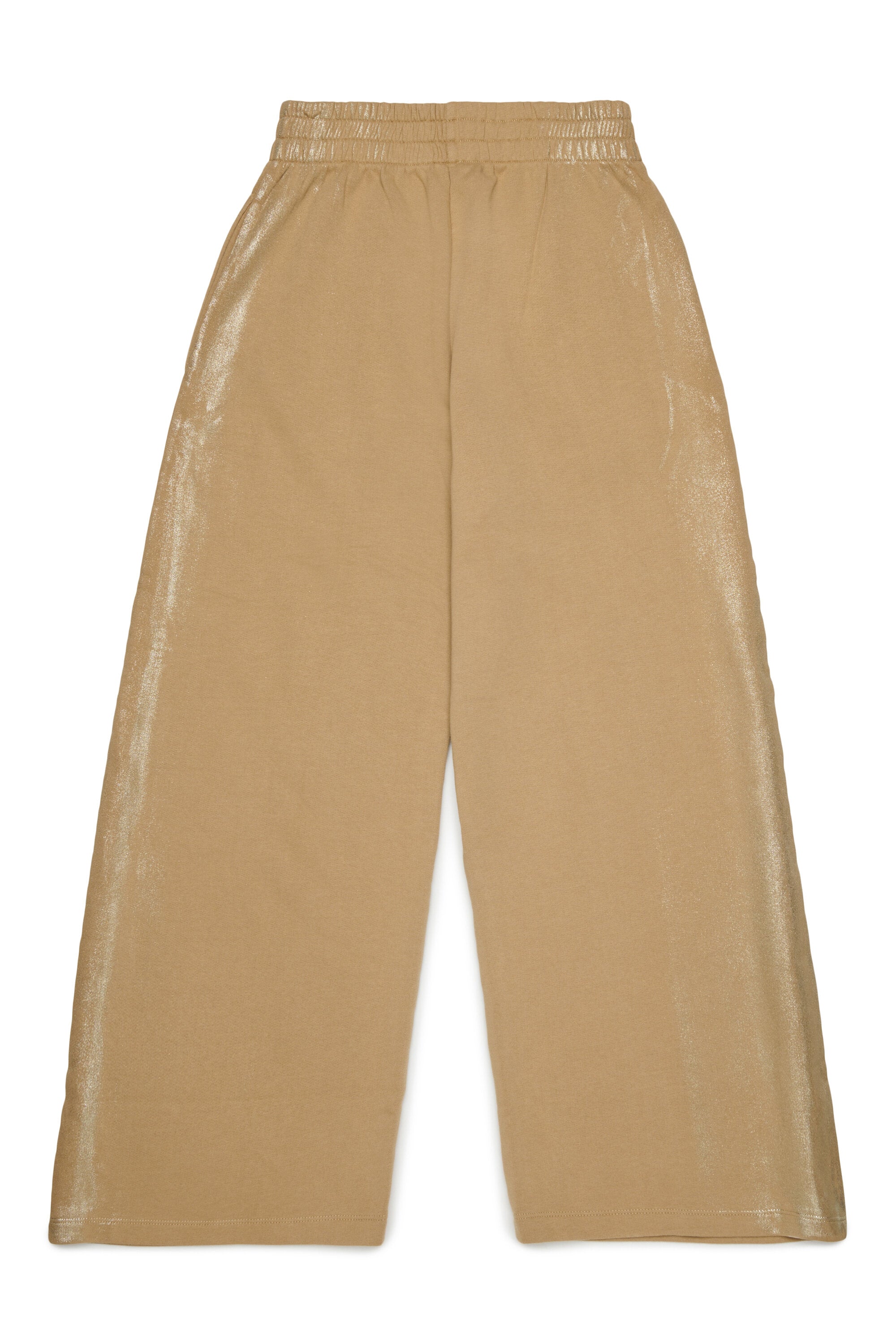 スウェットパンツ メタリック加工