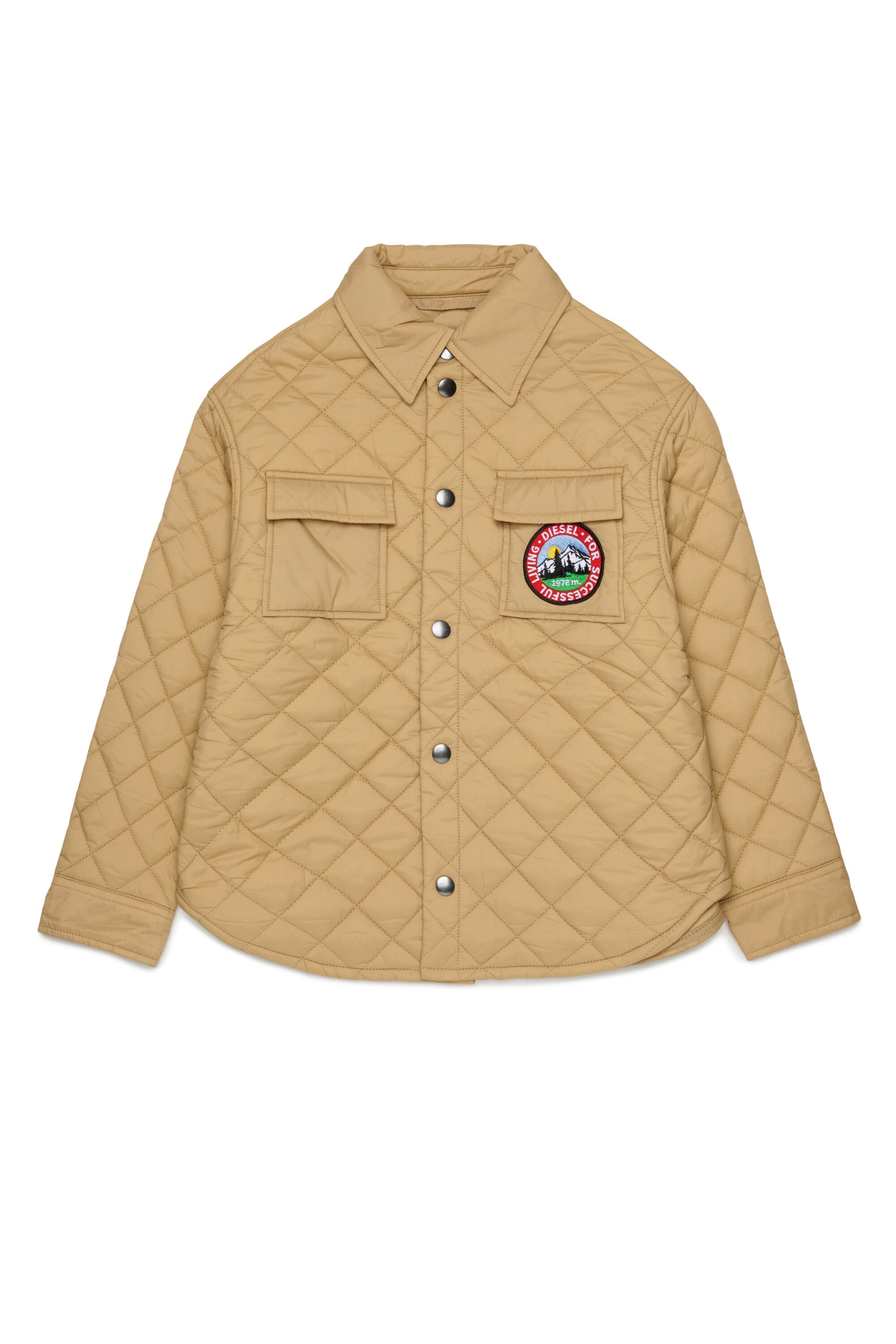 ロゴ入り中綿ジャケット
