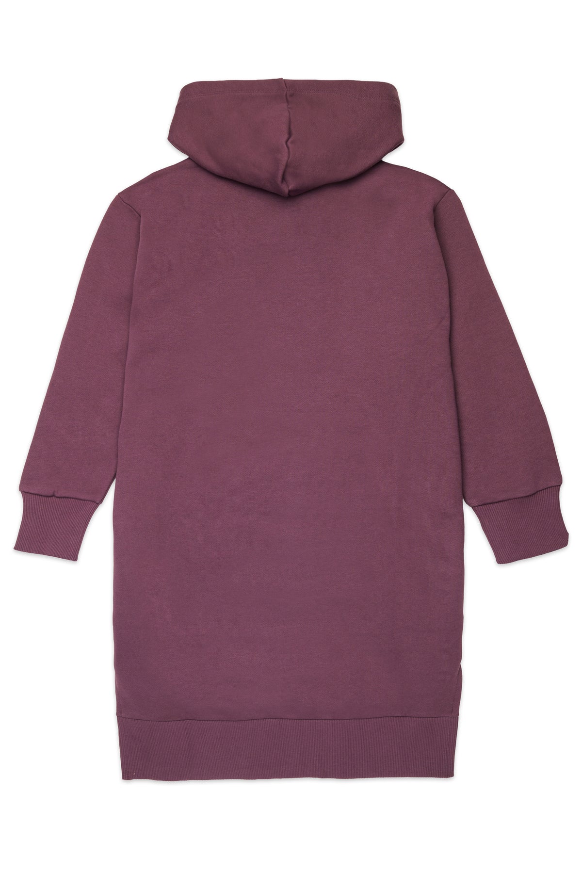Fleece dress with logo