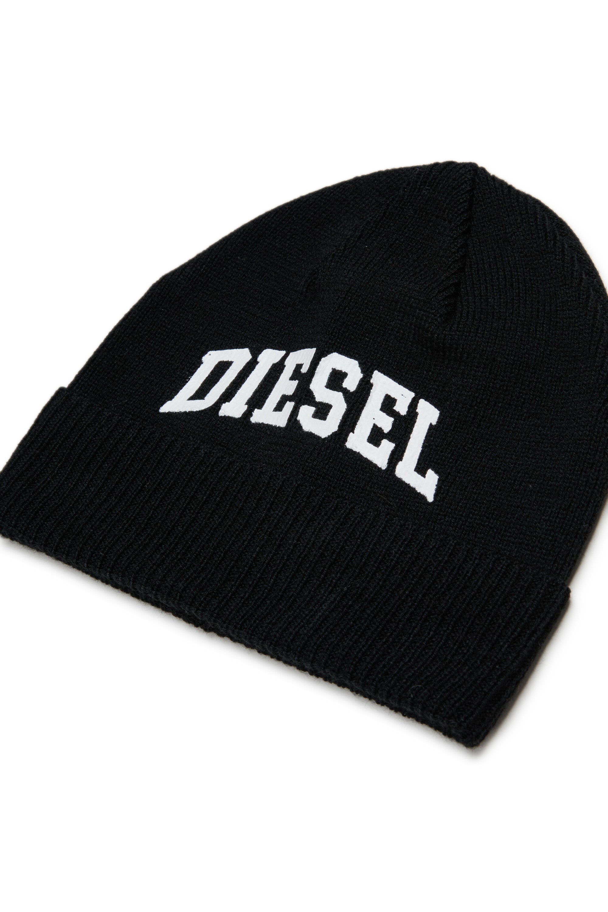 Beanie hat with logo
