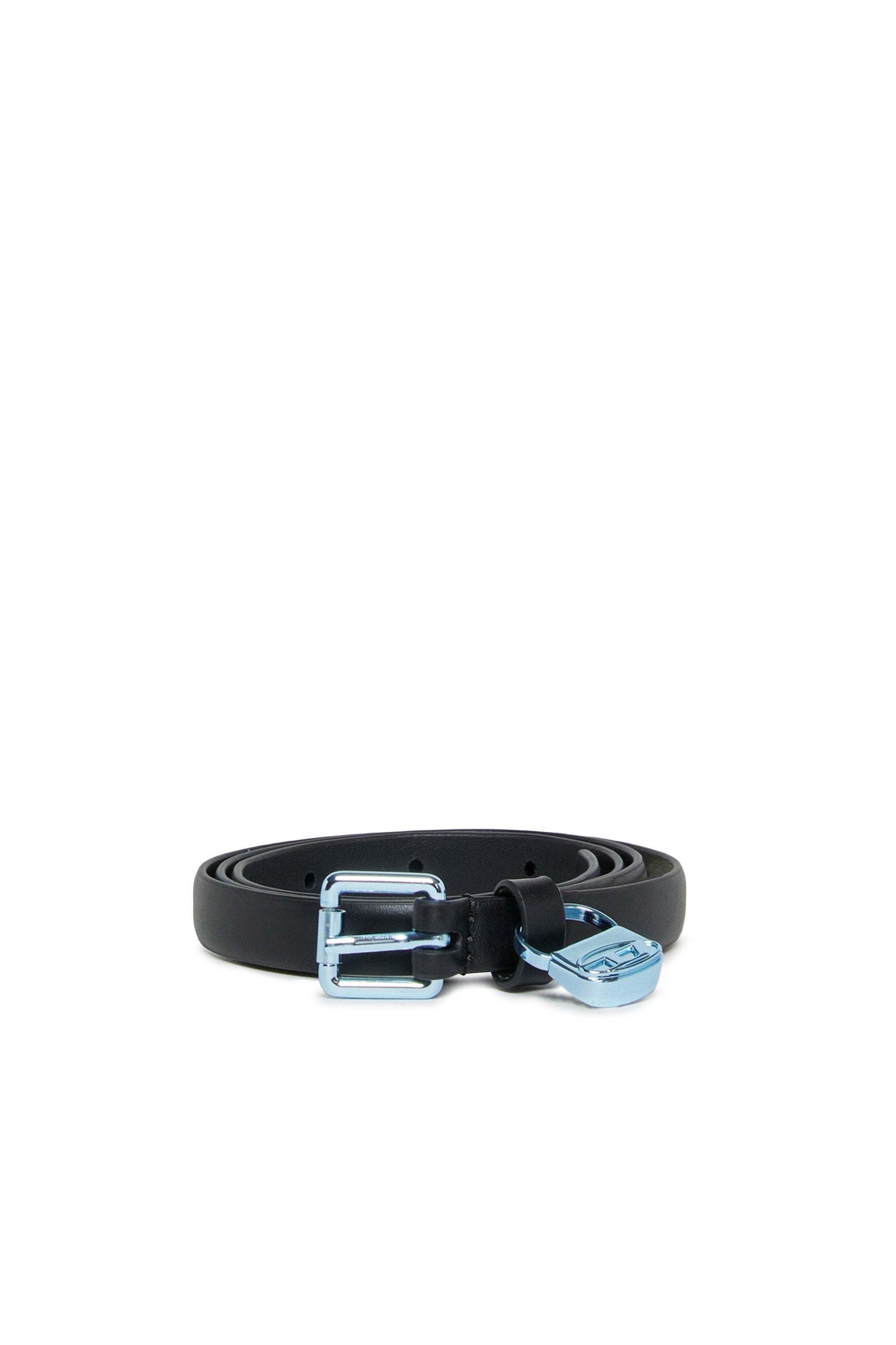Belt with metal detail
