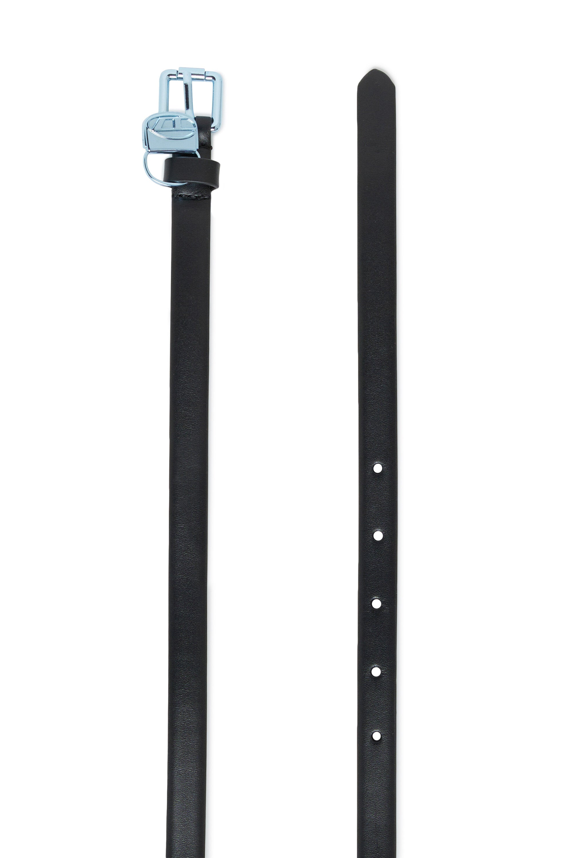 Belt with metal detail