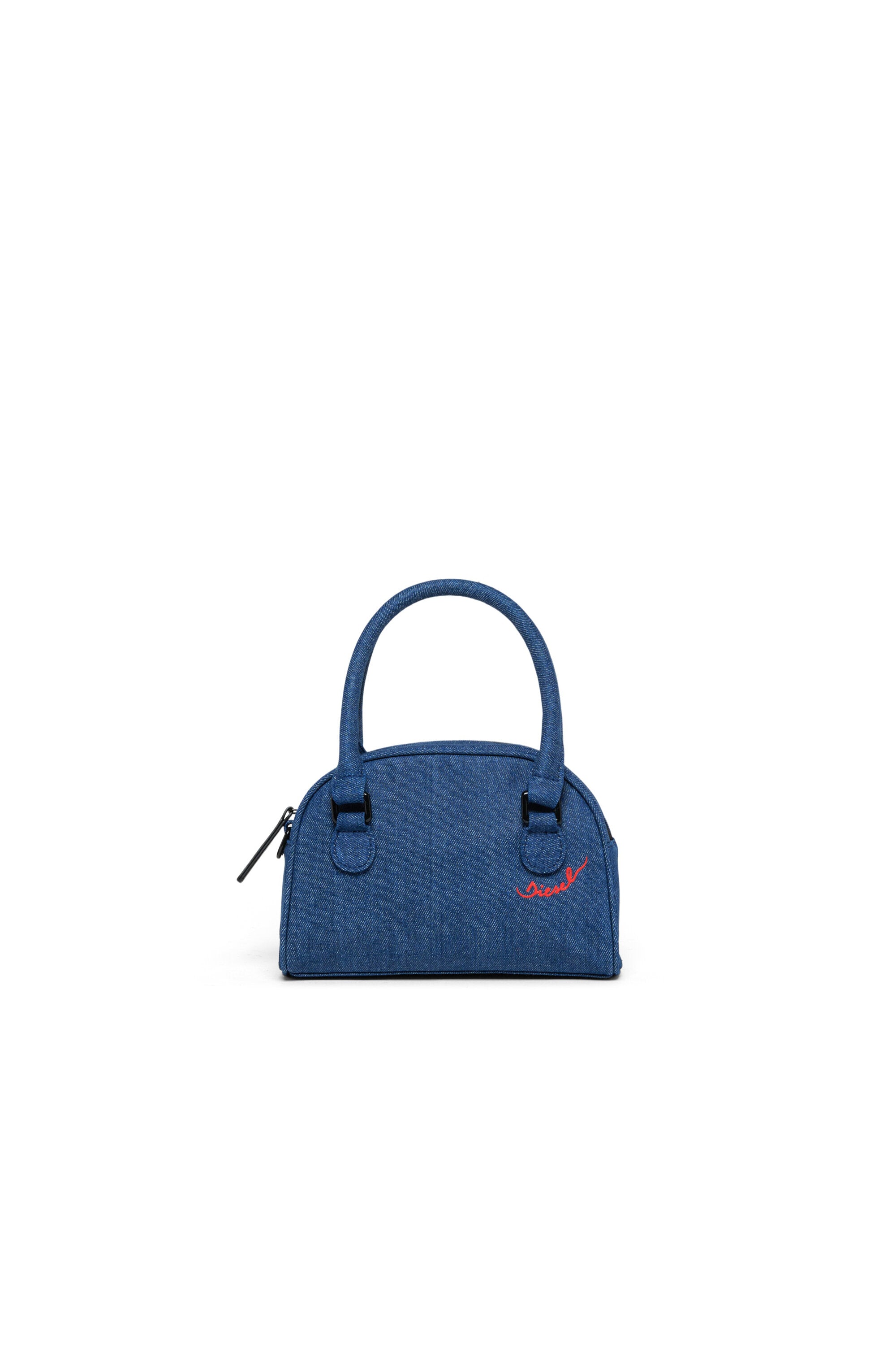 Denim bag with logo