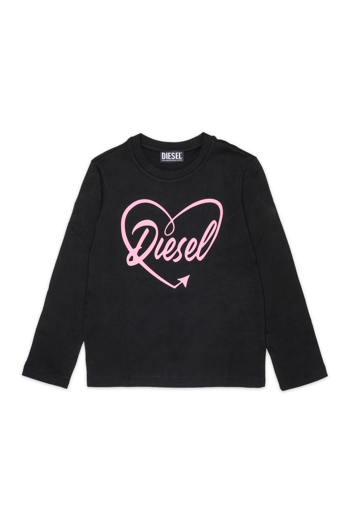 長袖Tシャツ、ロゴ付き