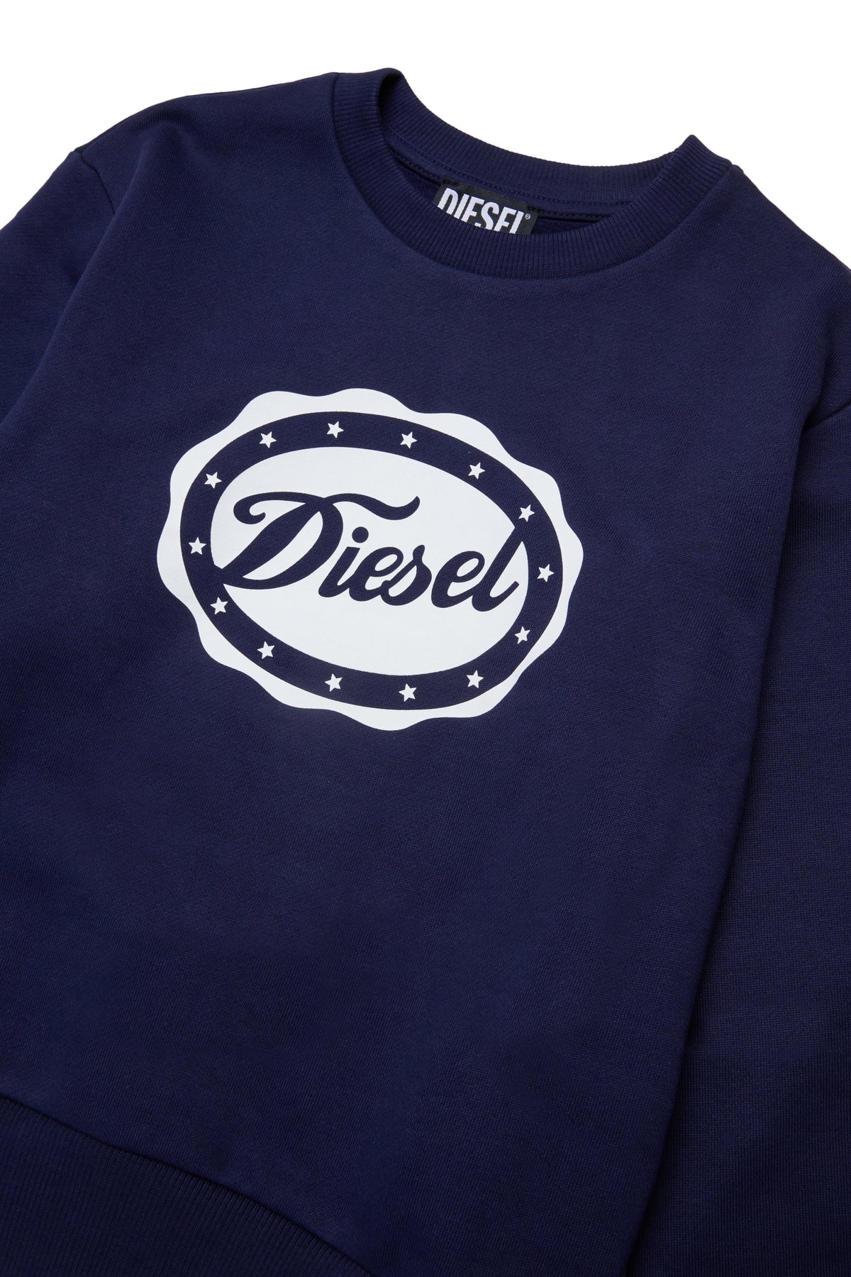 Crew-neck sweatshirt with logo