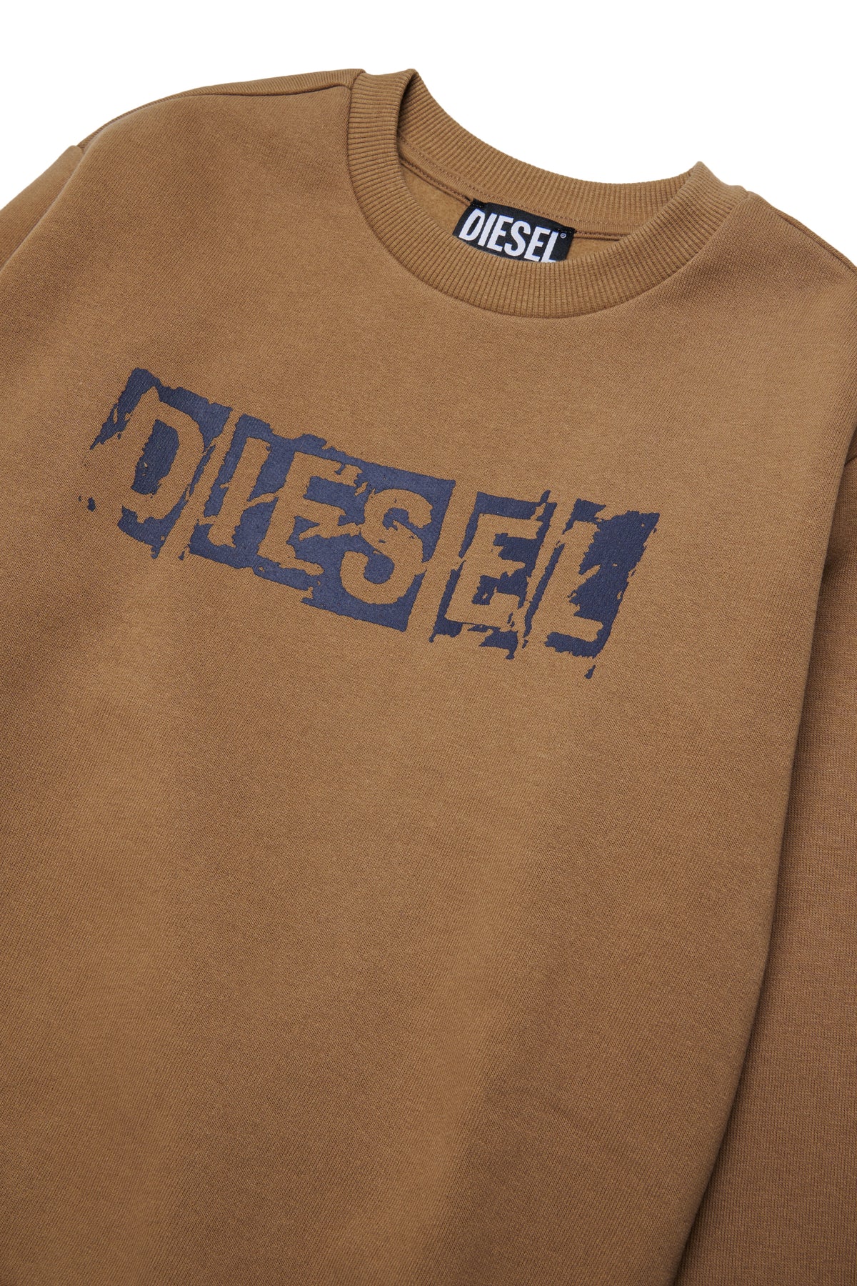 Crew-neck sweatshirt with logo