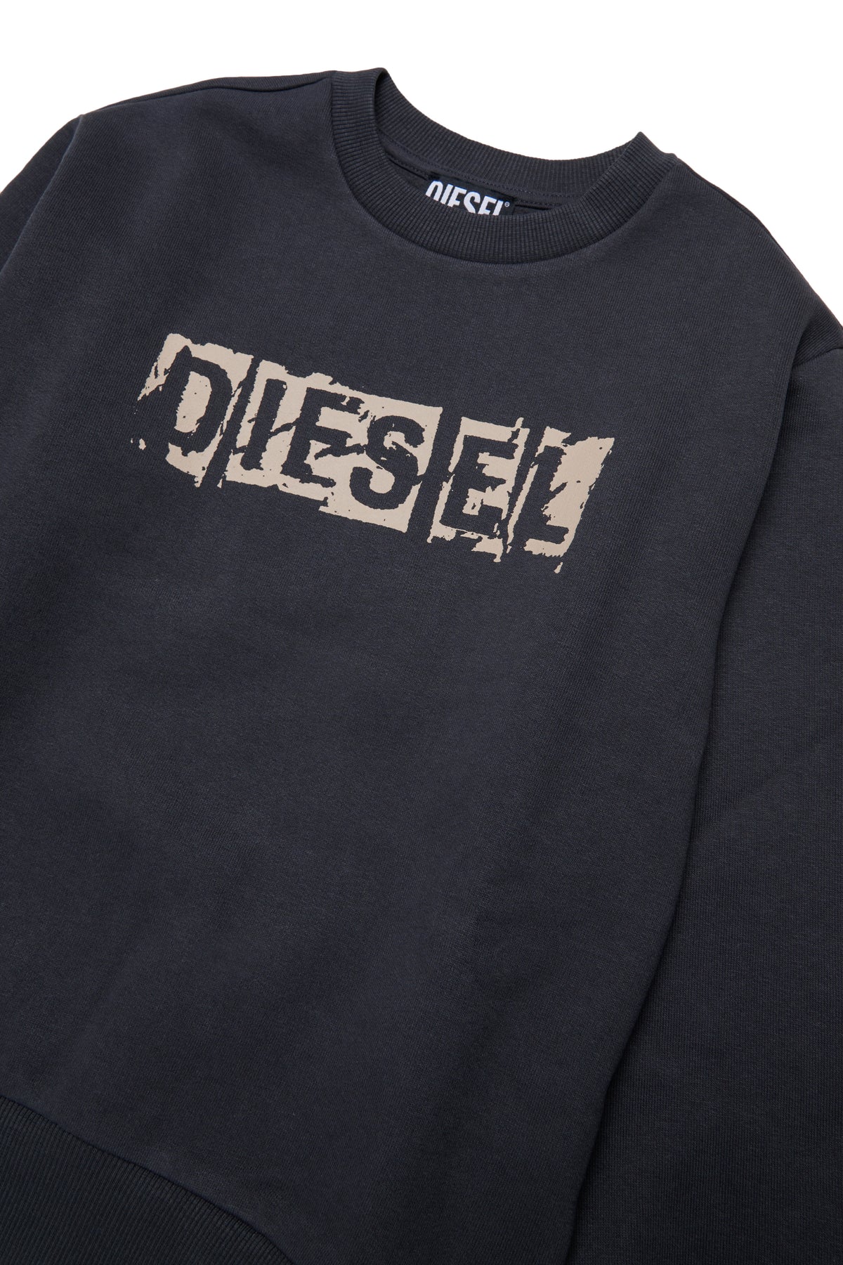 Crew-neck sweatshirt with logo
