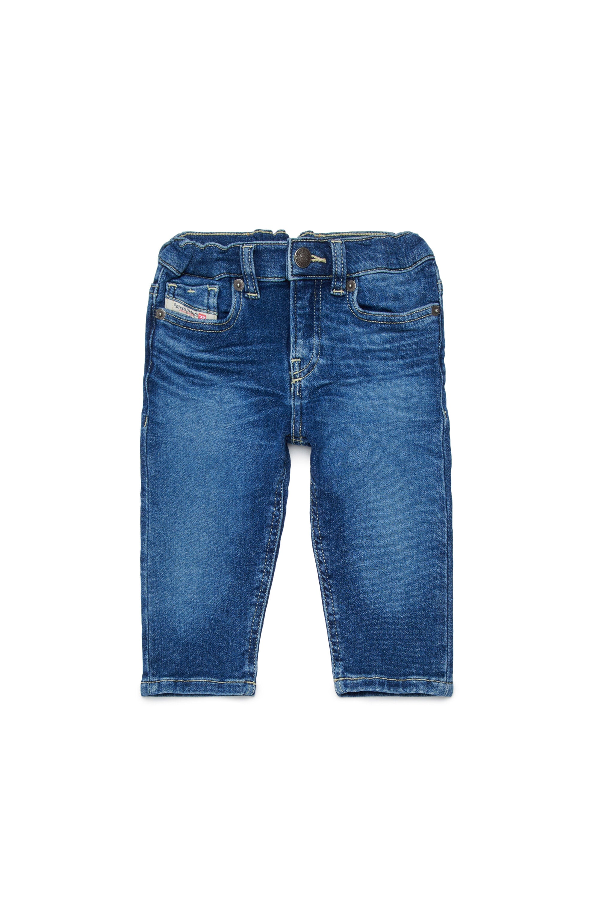 ミディアムブルーのレギュラーフィットJoggJeans® - D-Gale