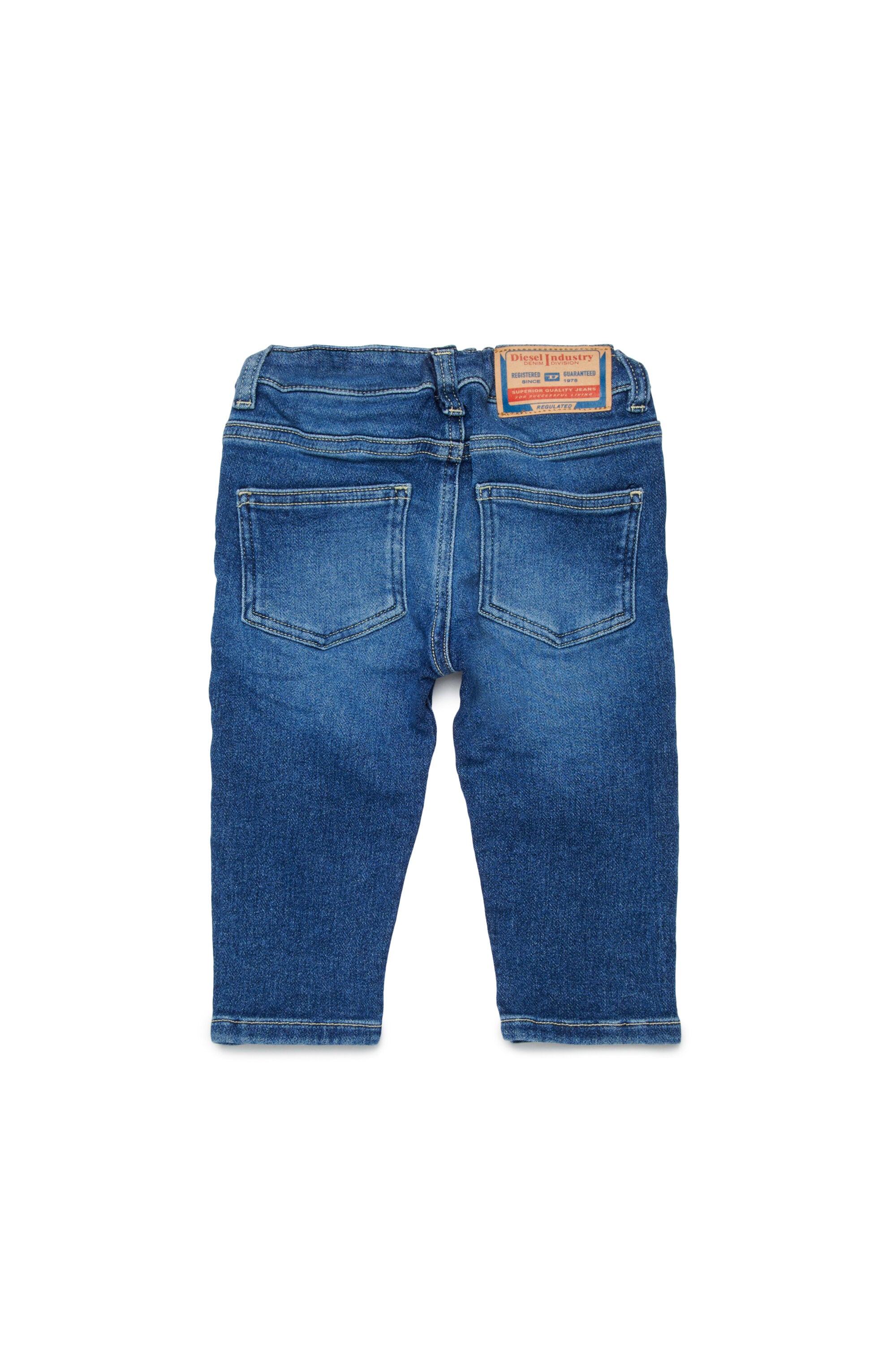 ミディアムブルーのレギュラーフィットJoggJeans® - D-Gale