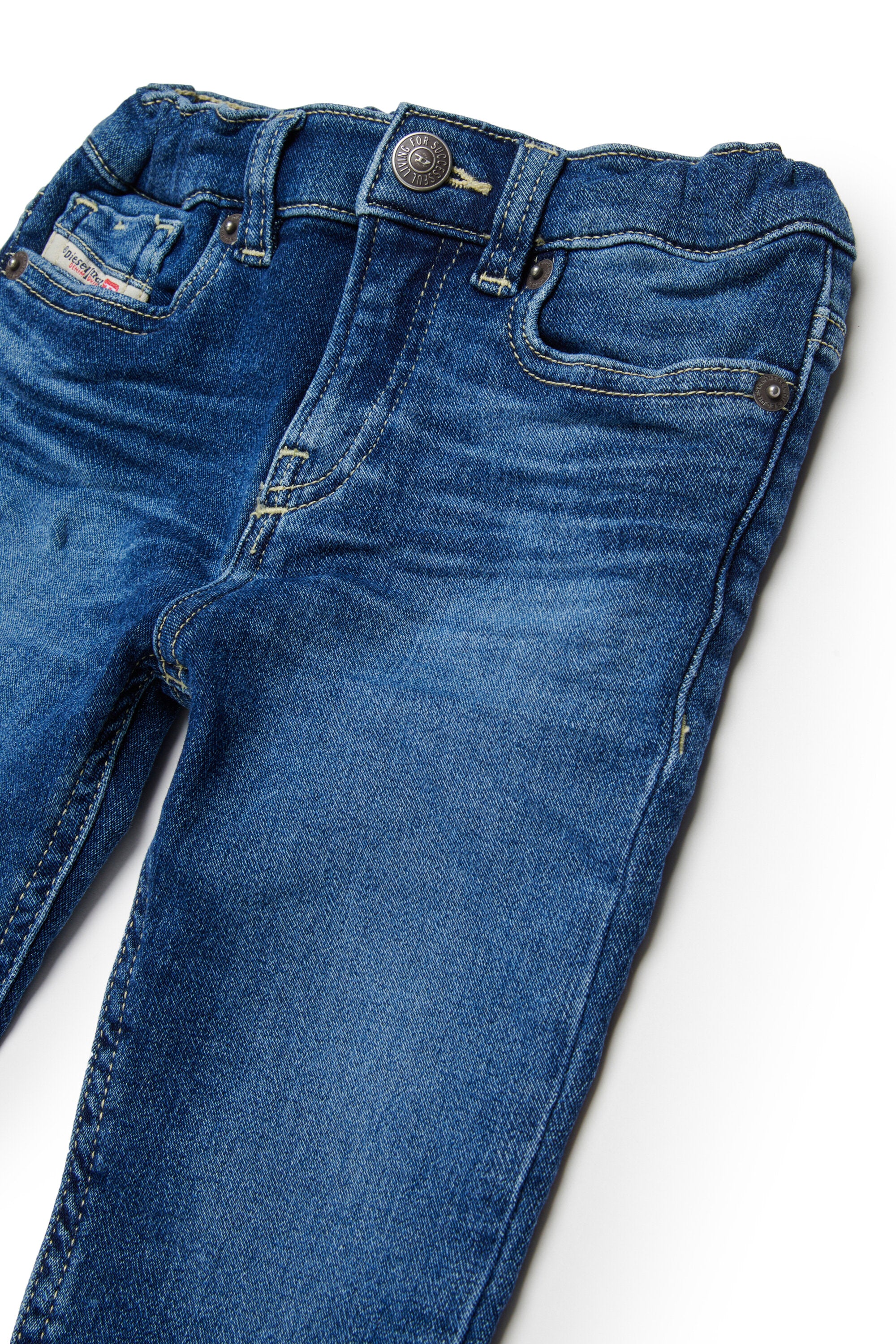 ミディアムブルーのレギュラーフィットJoggJeans® - D-Gale