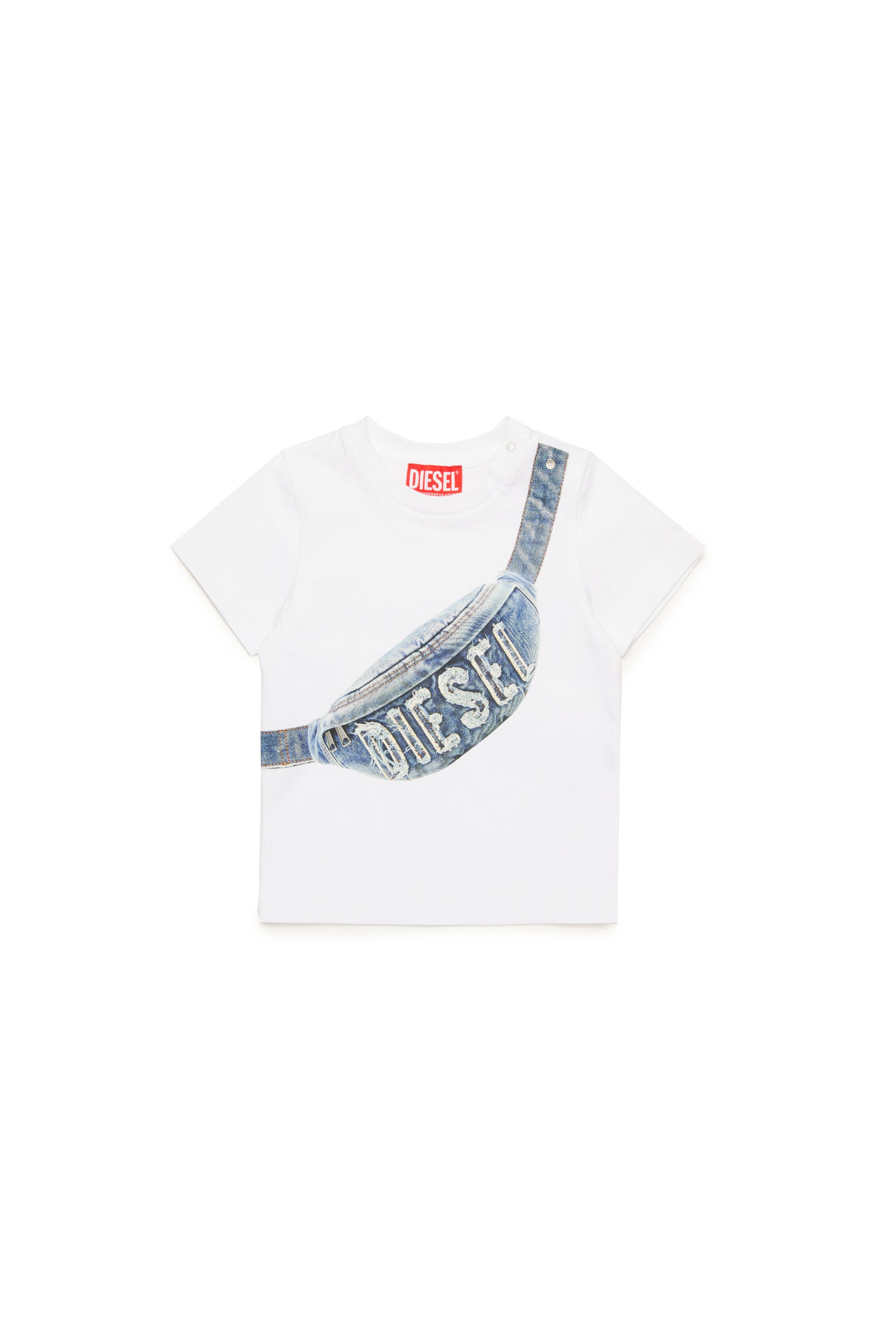 T-shirt with DIESEL Hip Pack graphics