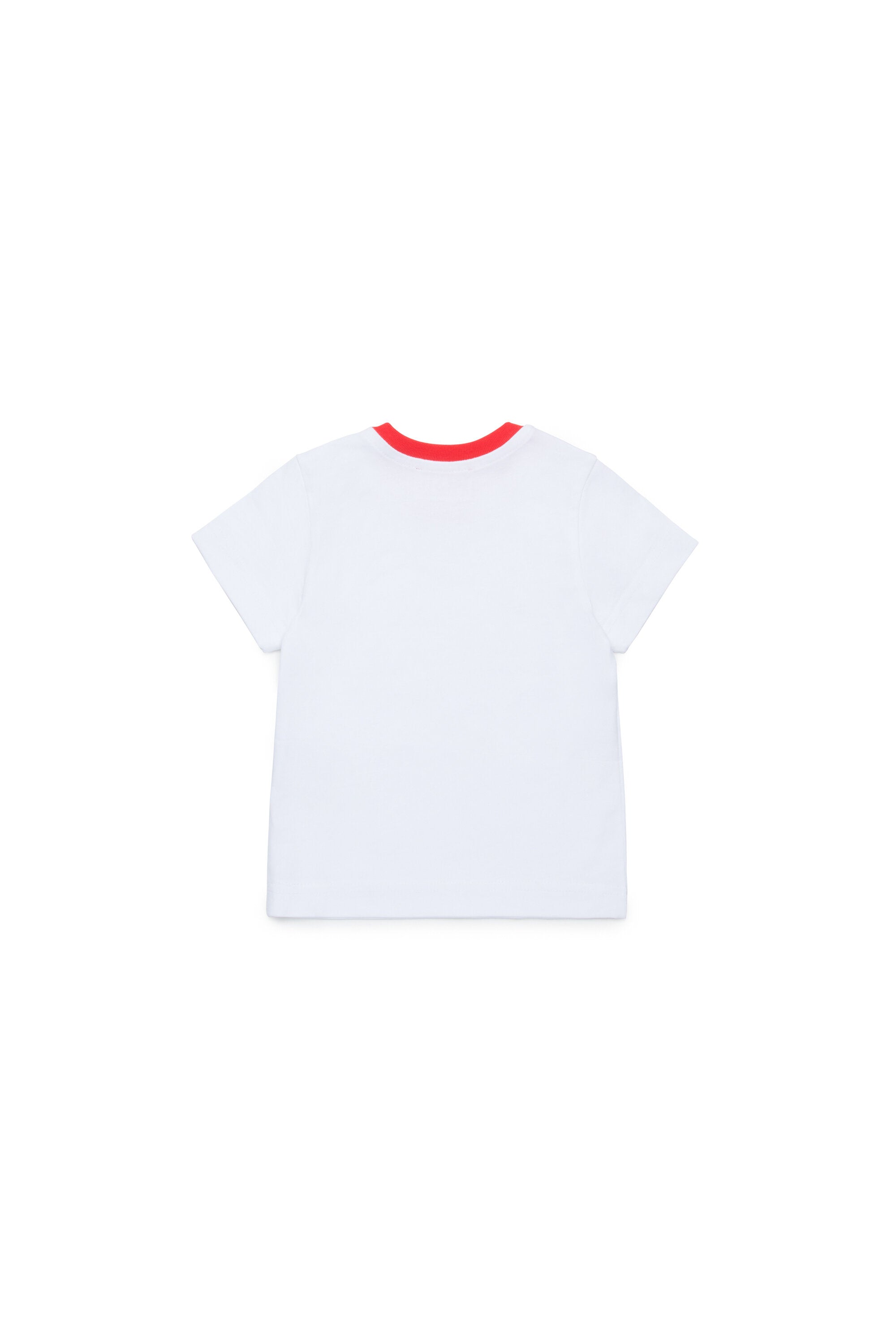 消防車グラフィック入りTシャツ