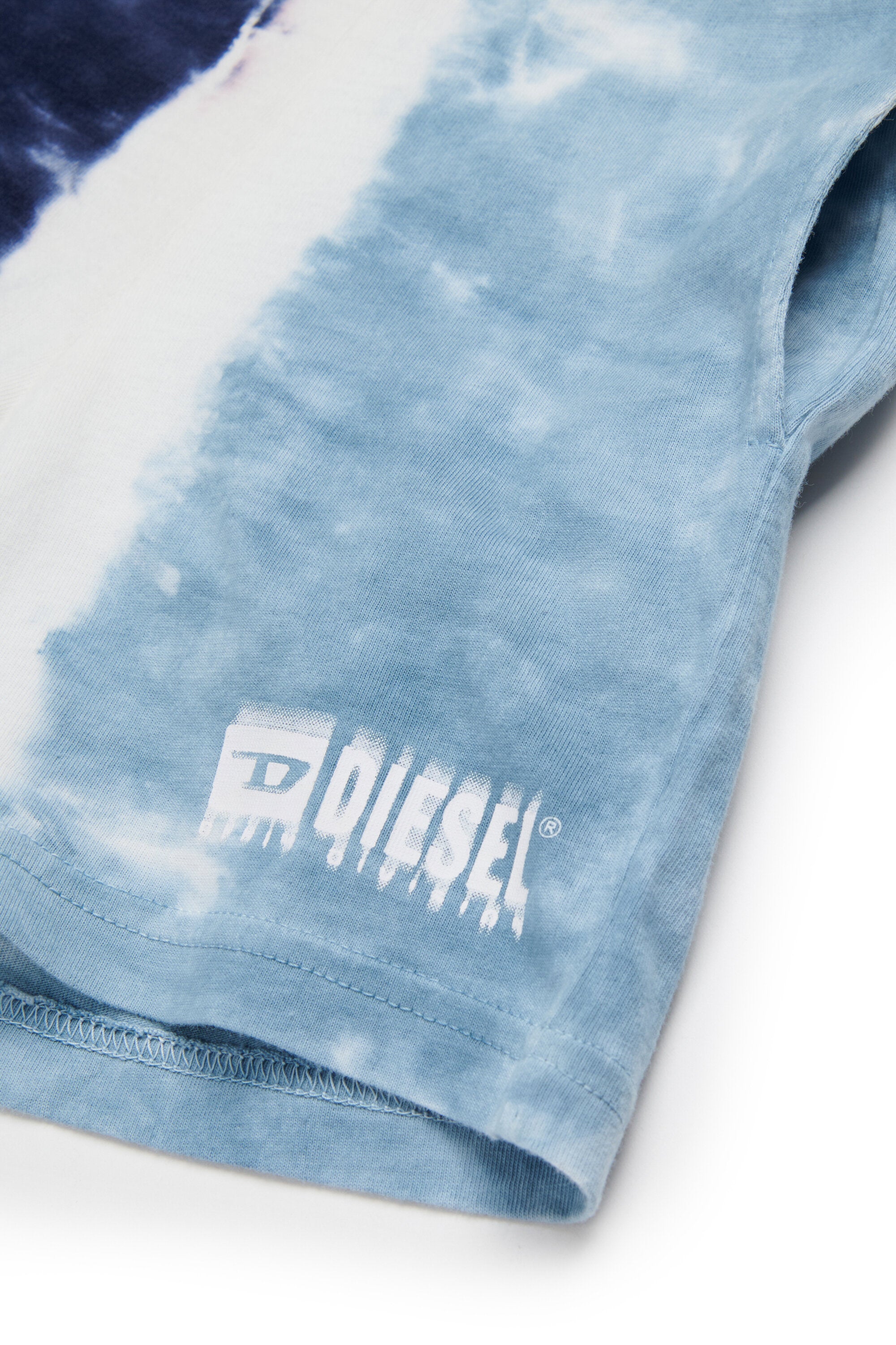 Shaded degradé effect jumpsuit with logo