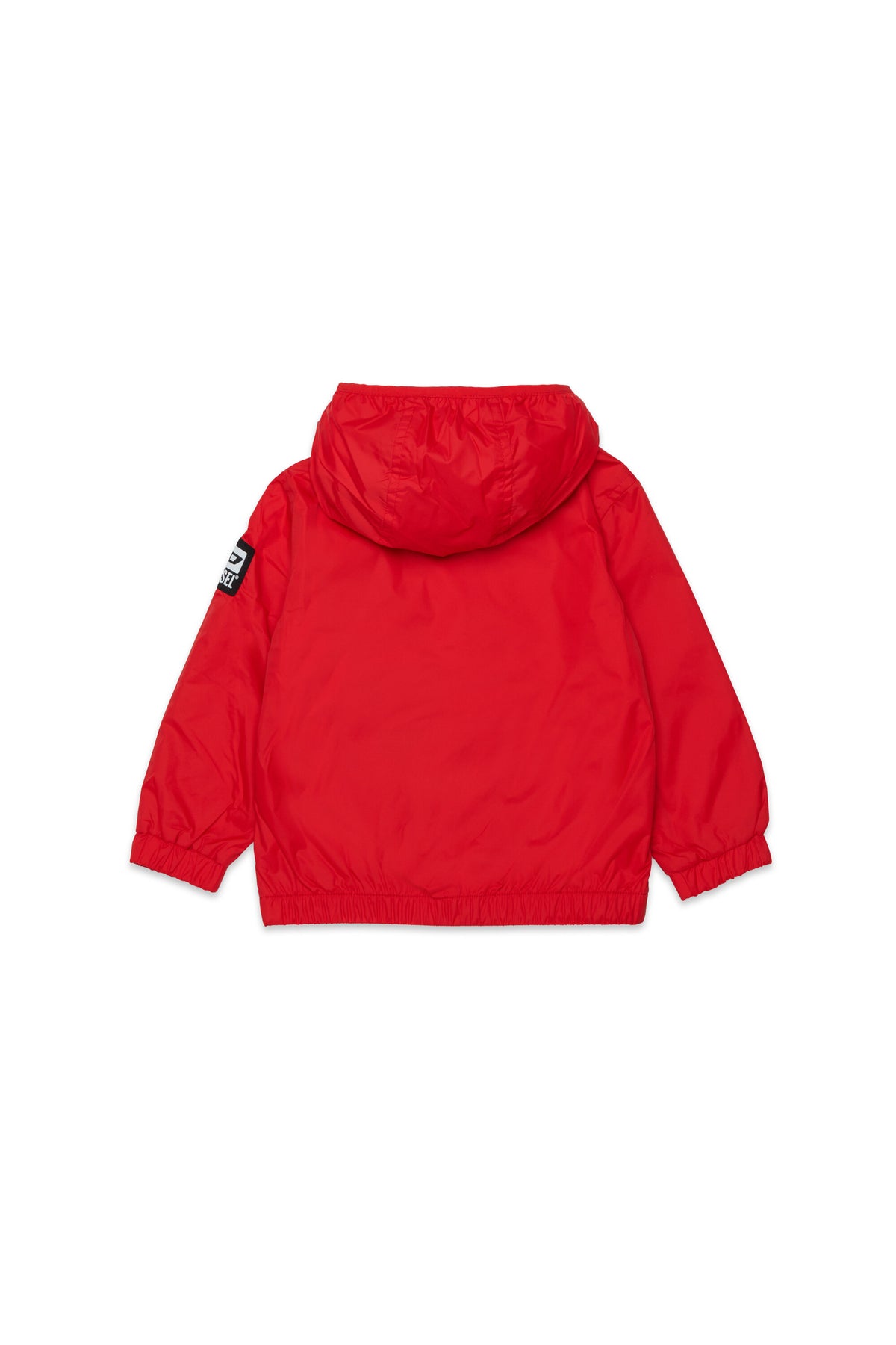 Windbreaker with printed logo