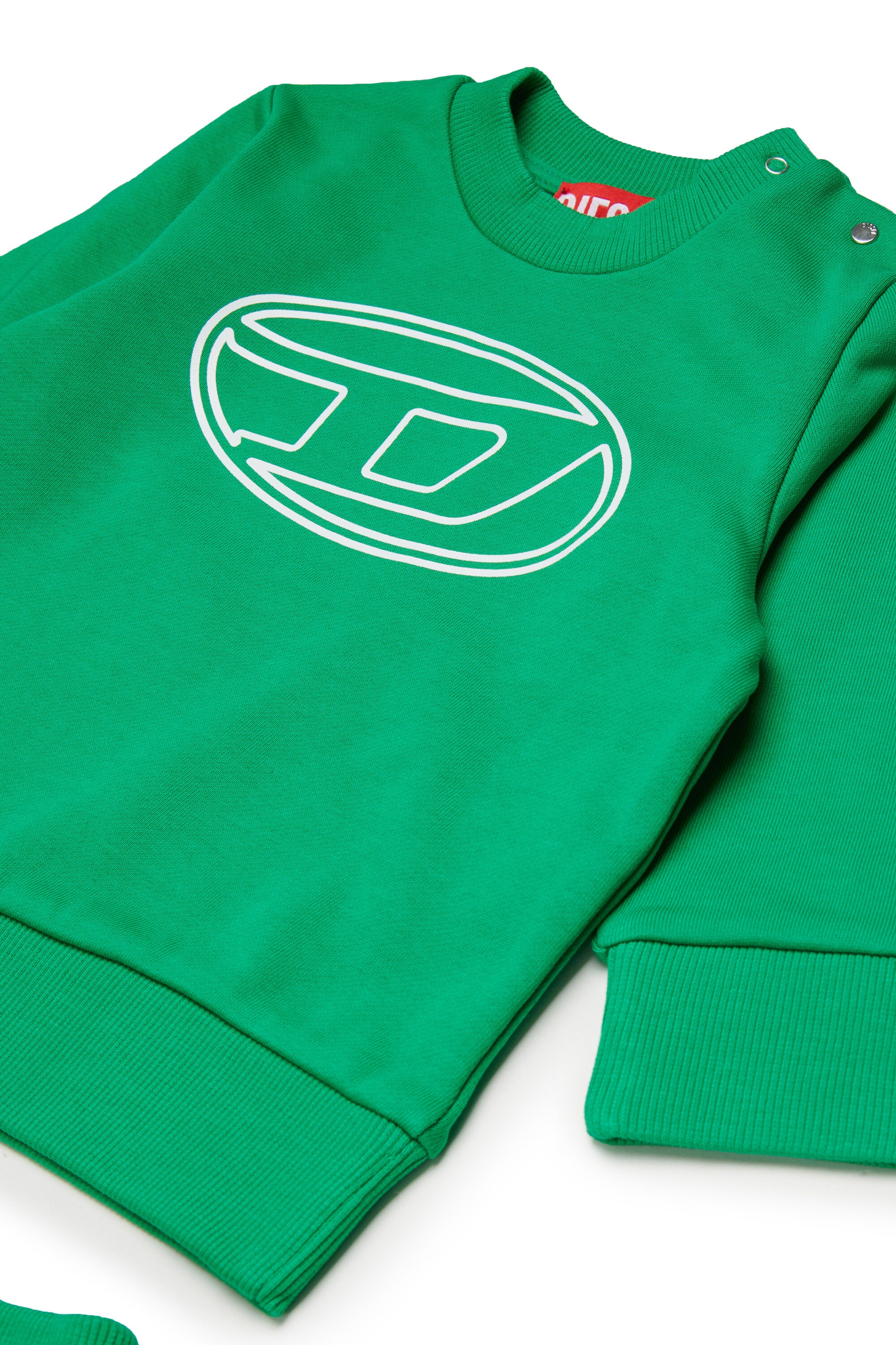 Tracksuit set with maxi logo print Oval D