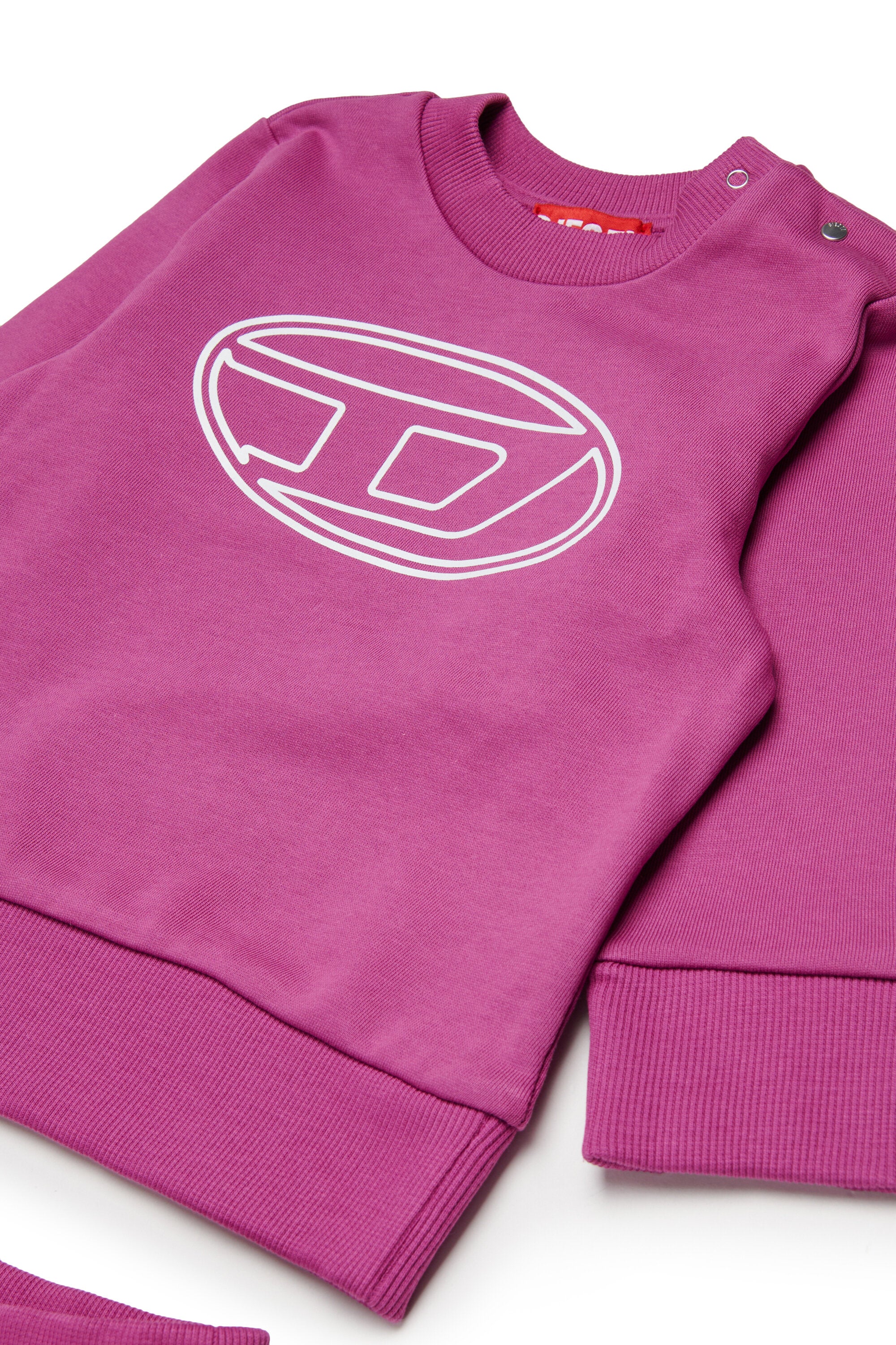 マキシロゴプリント付きトラックスーツセット オーバルD