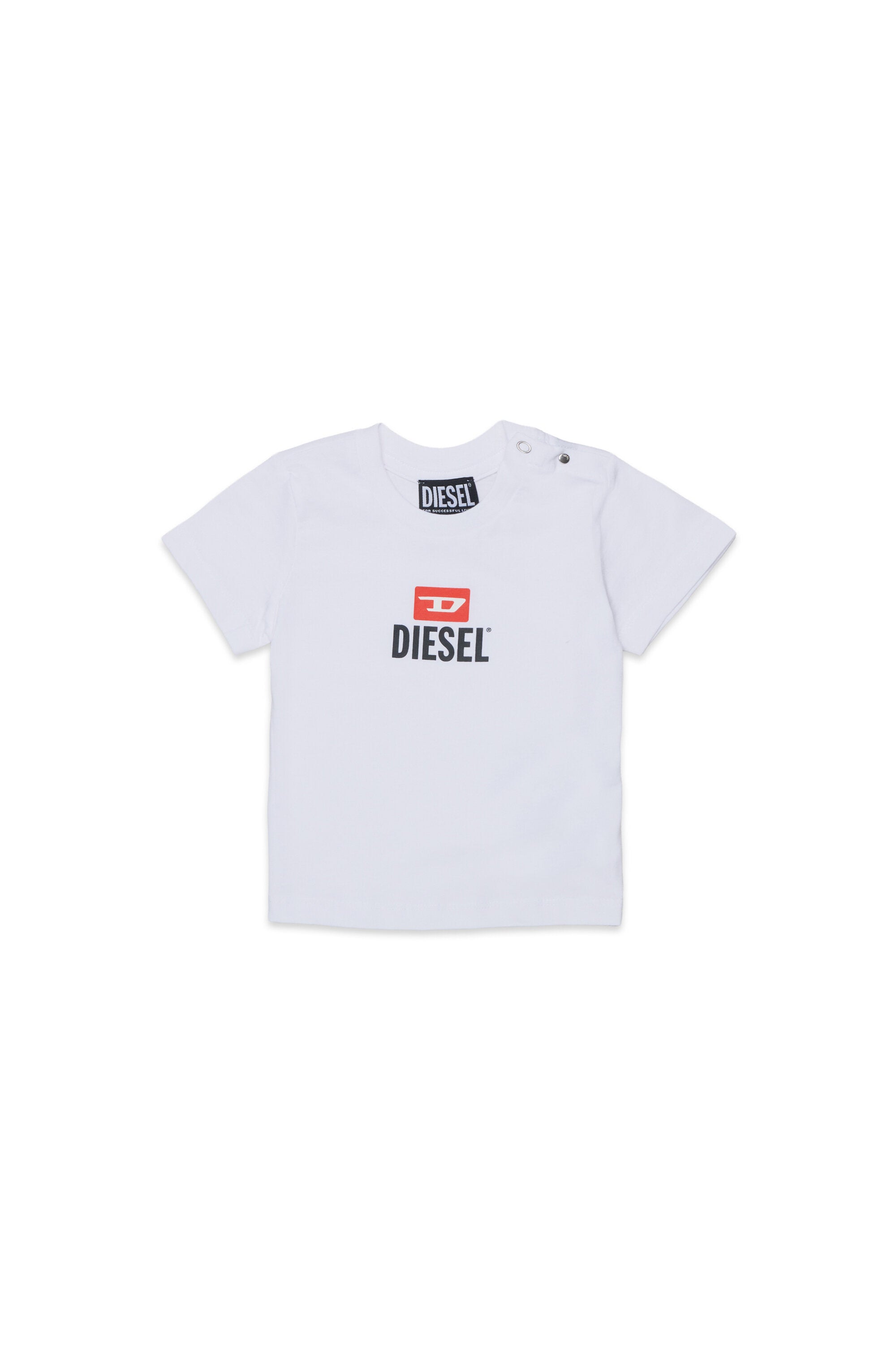 ロゴ入りクルーネックTシャツ