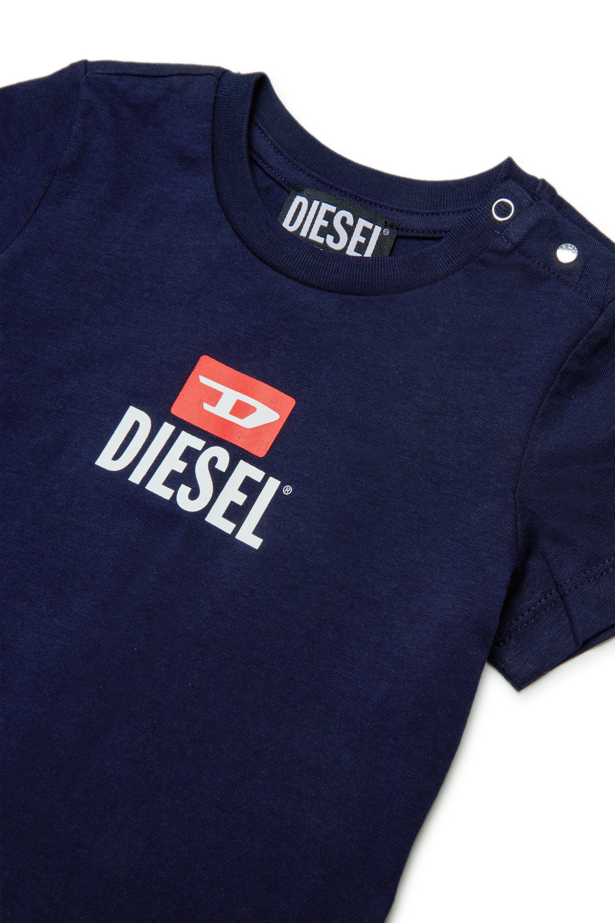 ロゴ入りクルーネックTシャツ