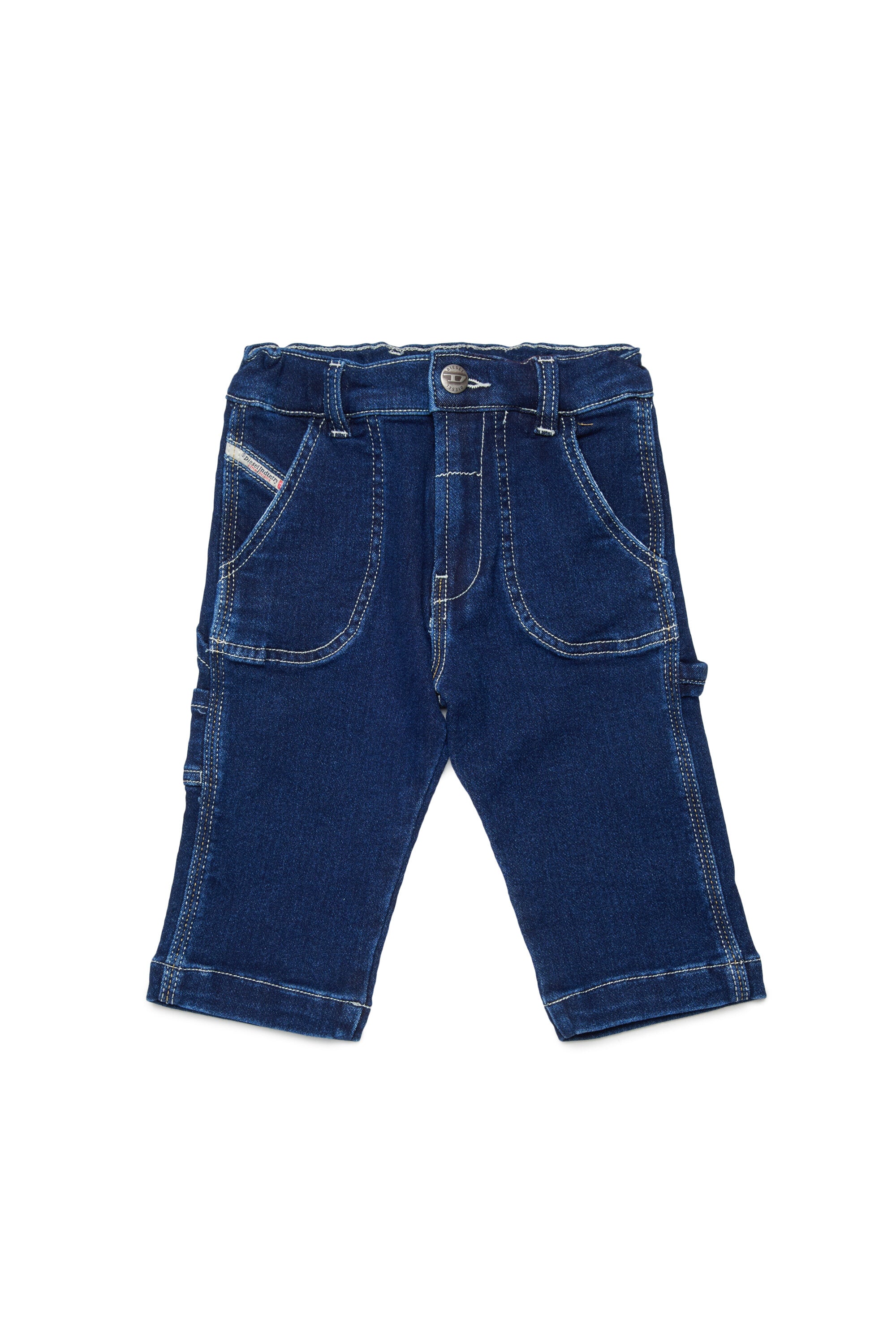 ミディアムブルーのリラックスフィット JoggJeans® - D-Bart