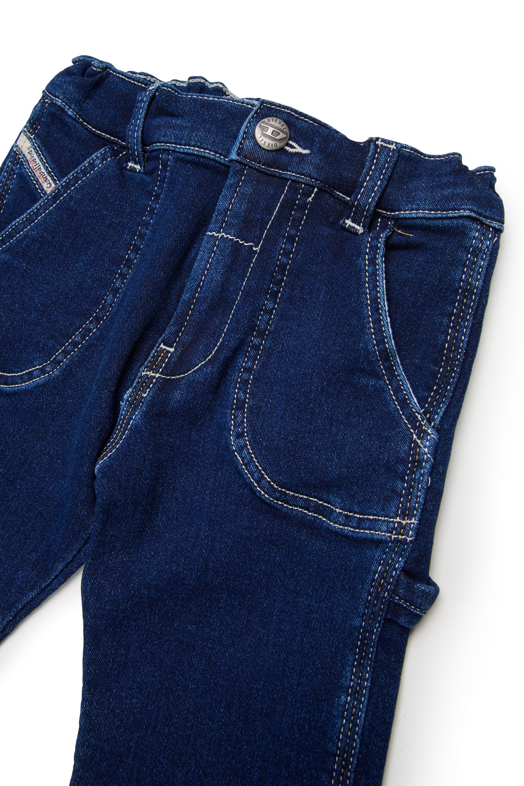 ミディアムブルーのリラックスフィット JoggJeans® - D-Bart