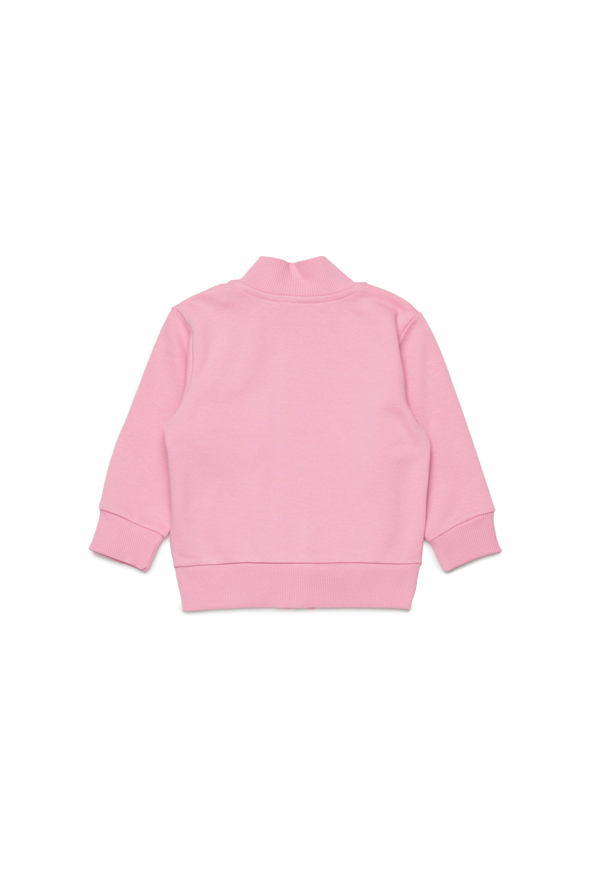 ロゴ入りフルジップスウェット