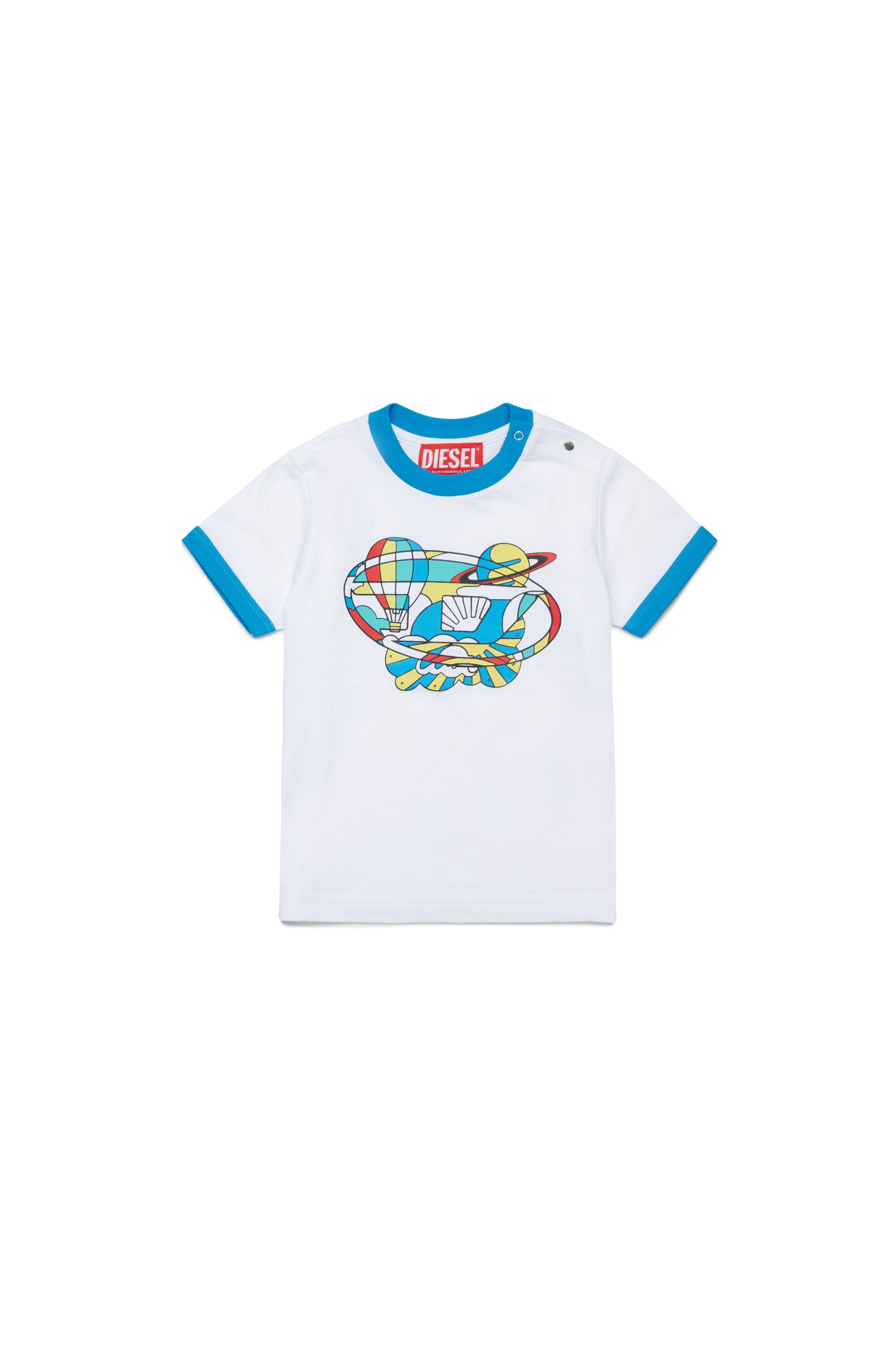ロゴ入りクルーネックTシャツ