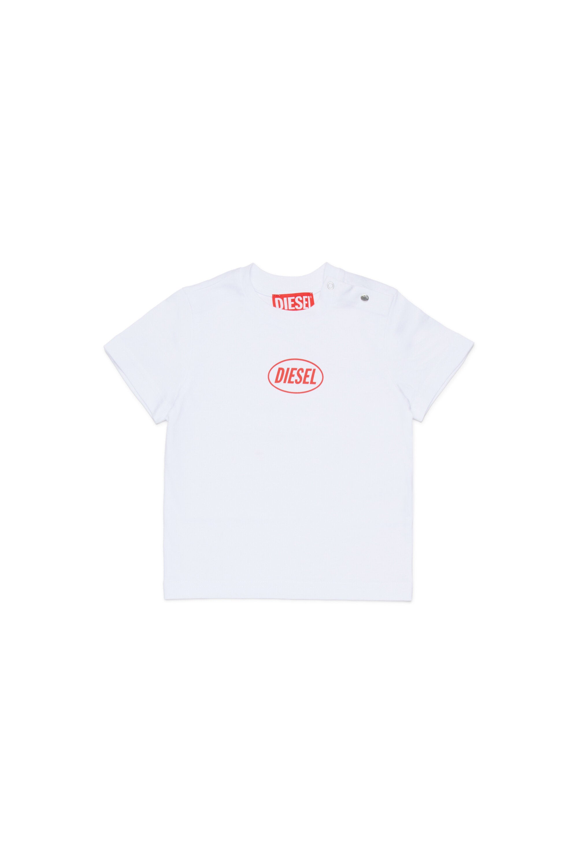 T-shirt with Oval Diesel logo