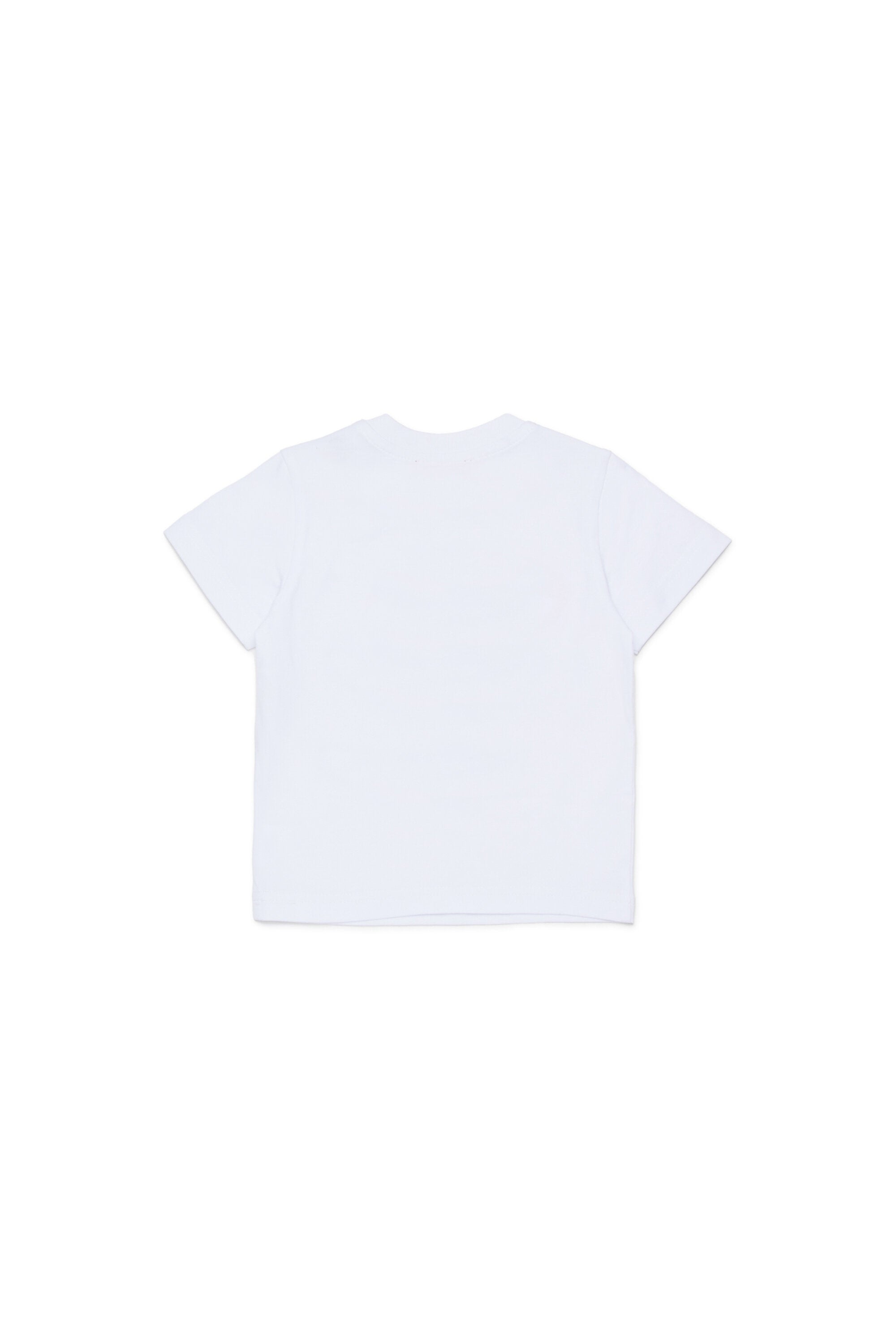 ダイナミックなオーバルDロゴ入りTシャツ