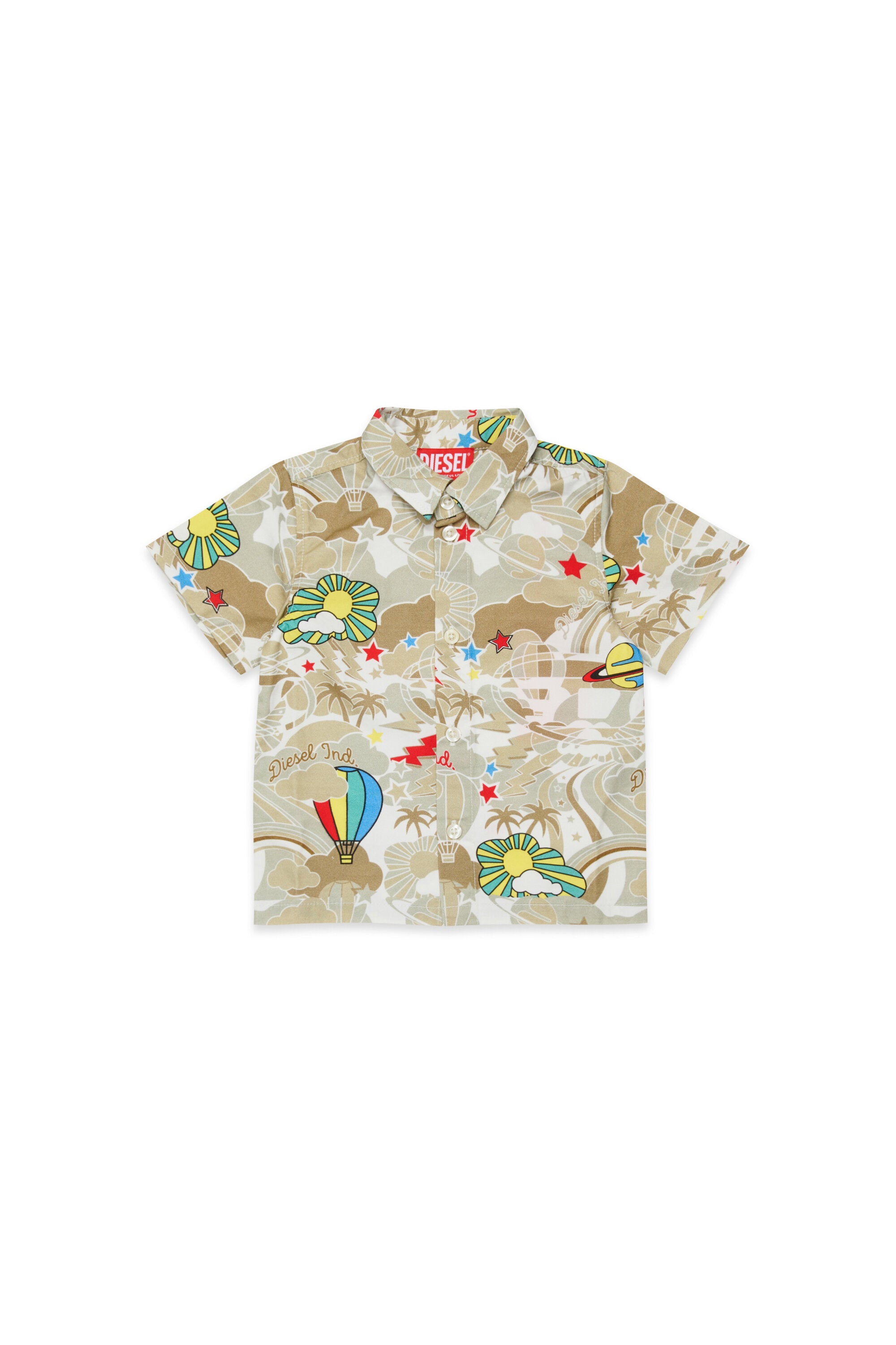 ロゴ入り半袖シャツ