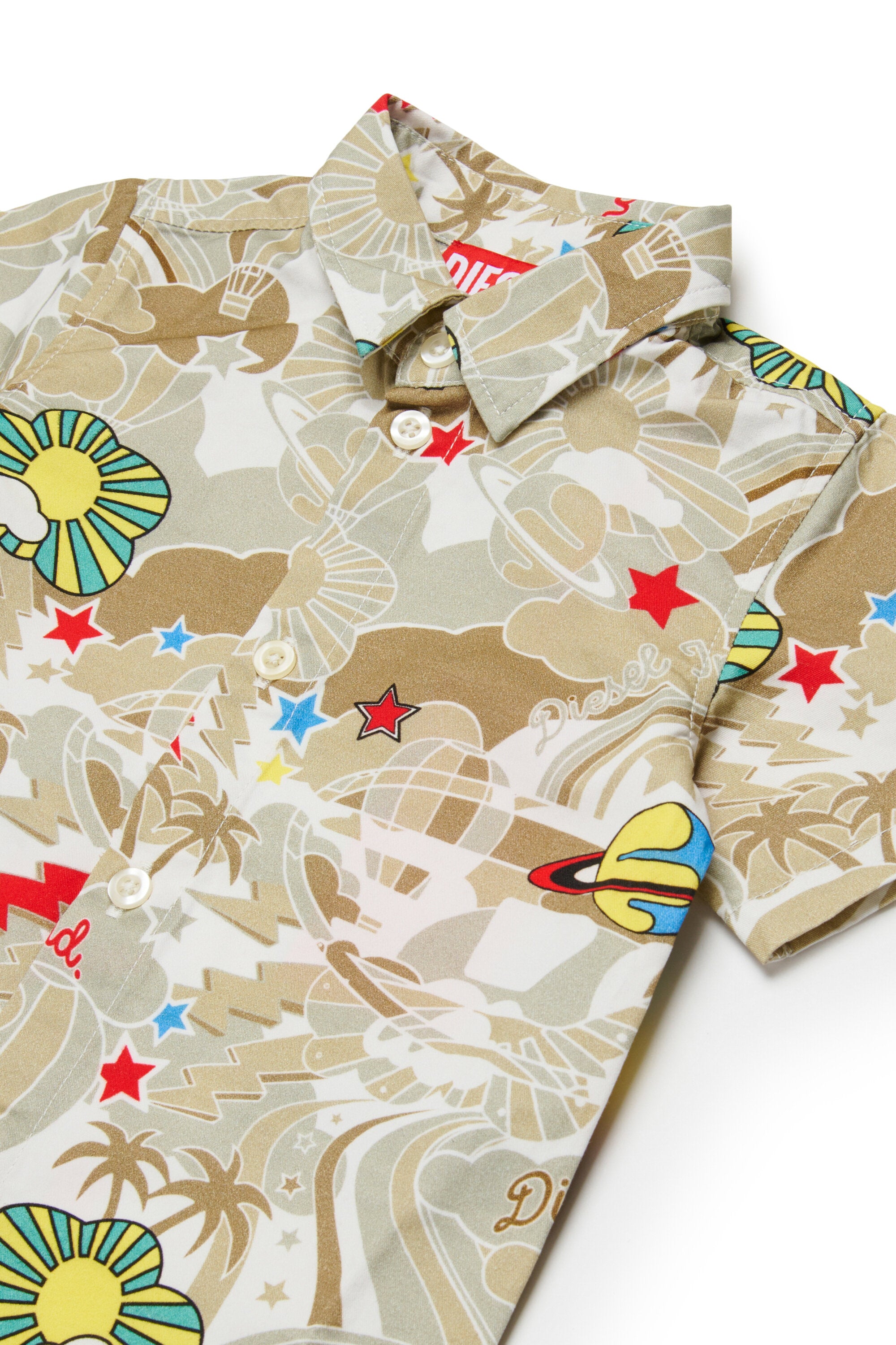 ロゴ入り半袖シャツ