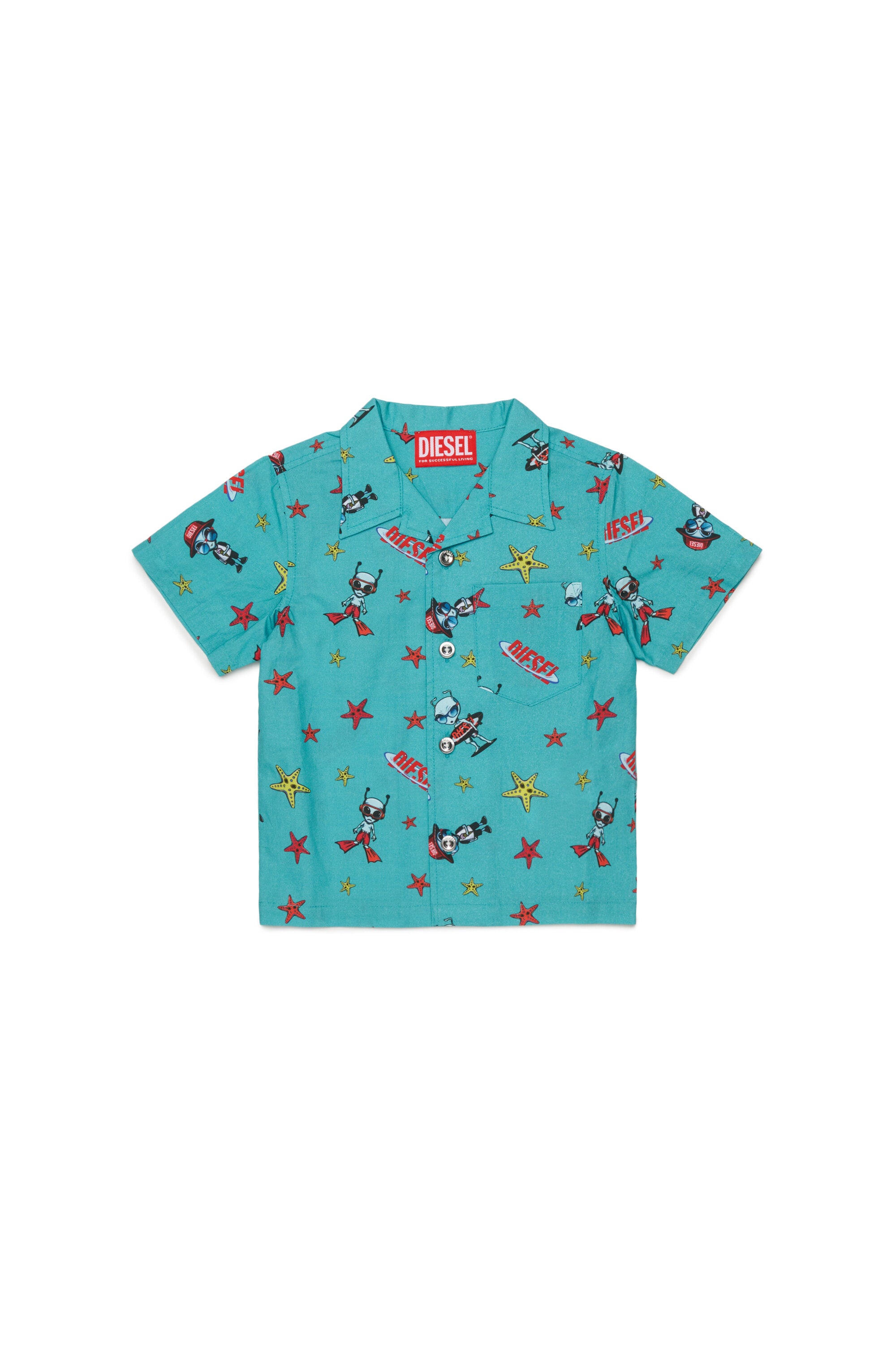 ロゴ入り半袖シャツ