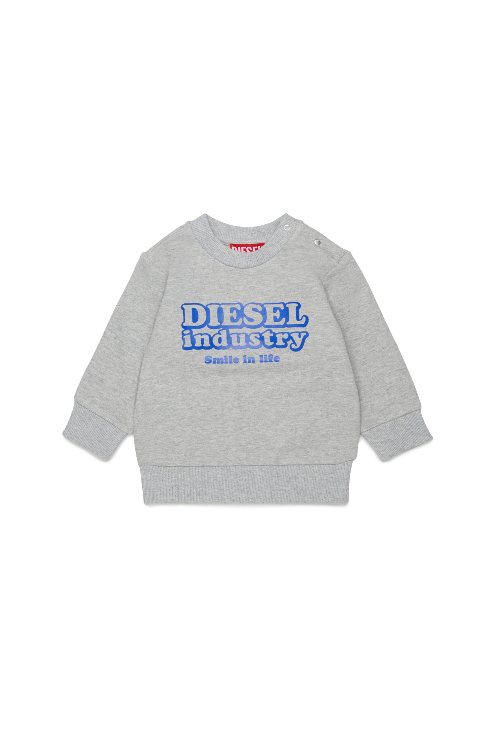 Crew-neck sweatshirt with logo
