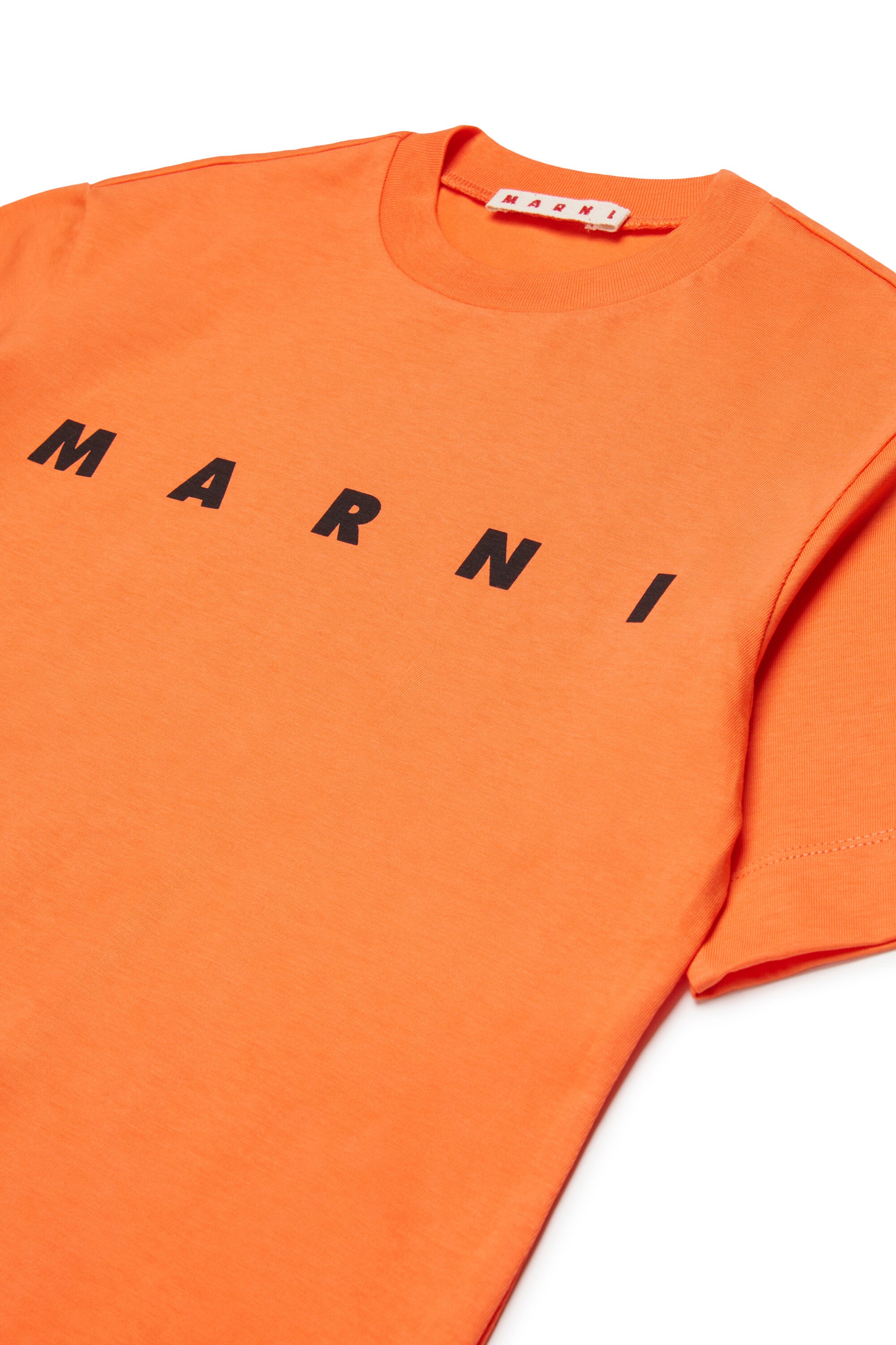 ロゴ入りジャージTシャツ