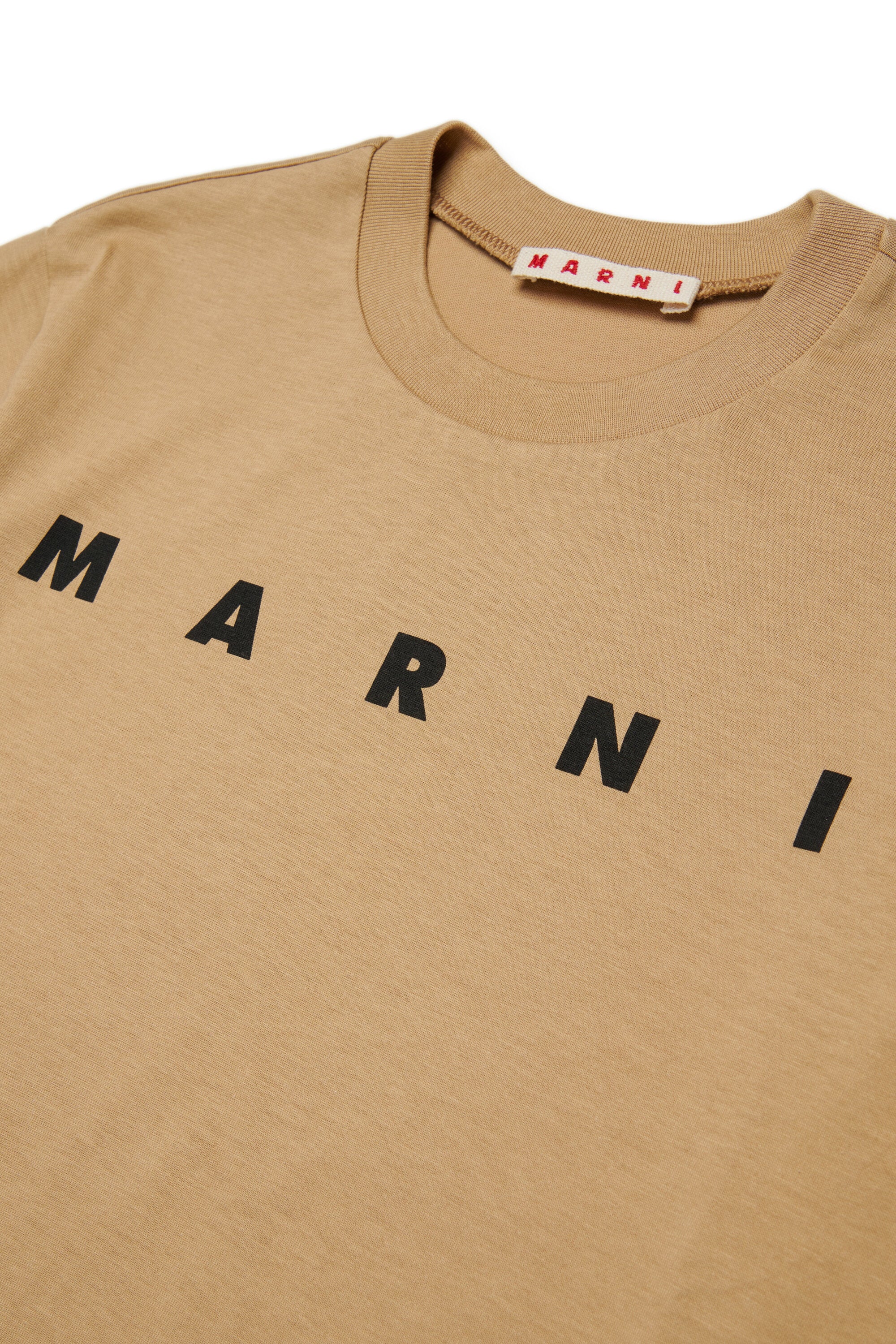 ロゴ入りジャージTシャツ