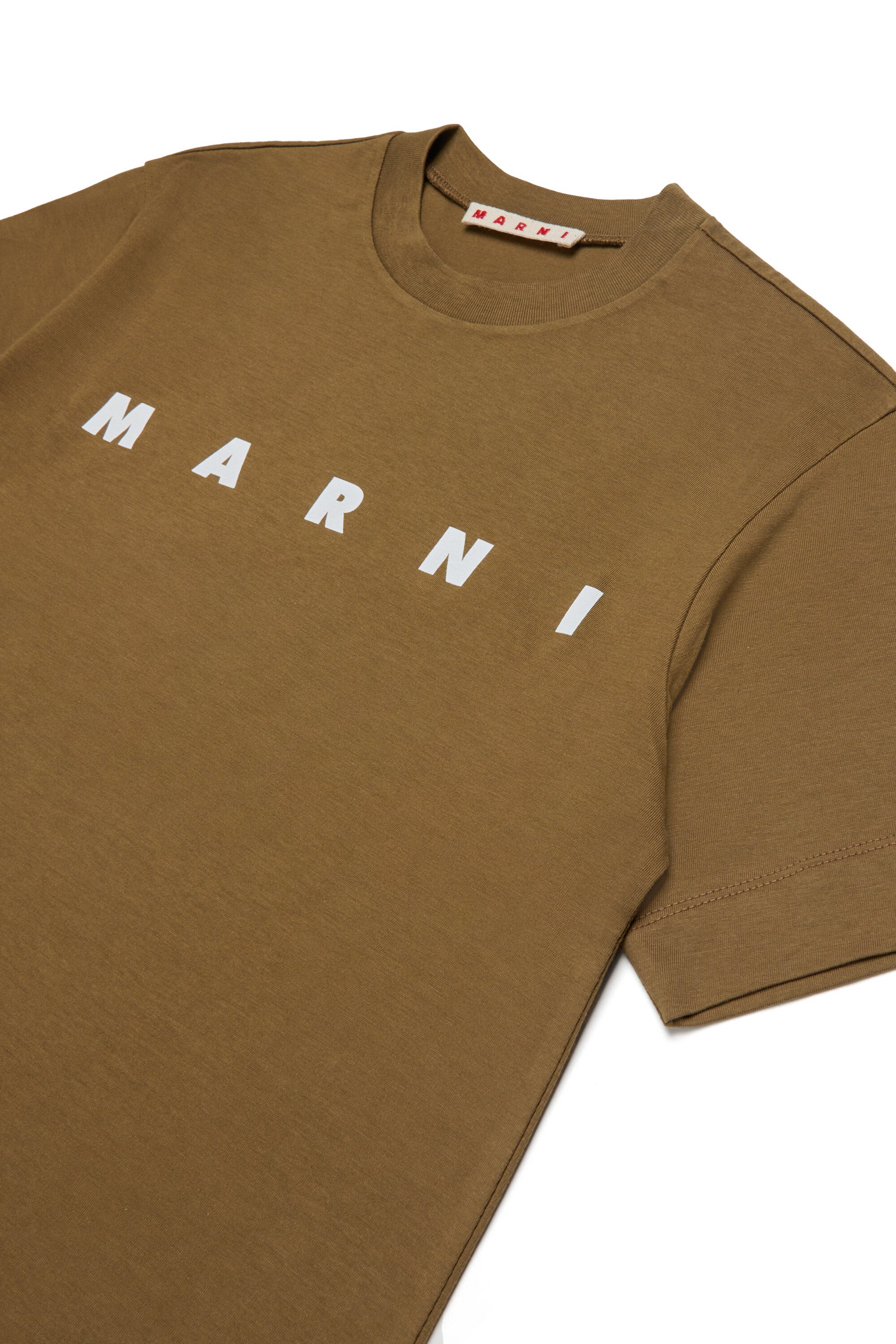 ロゴ入りジャージTシャツ