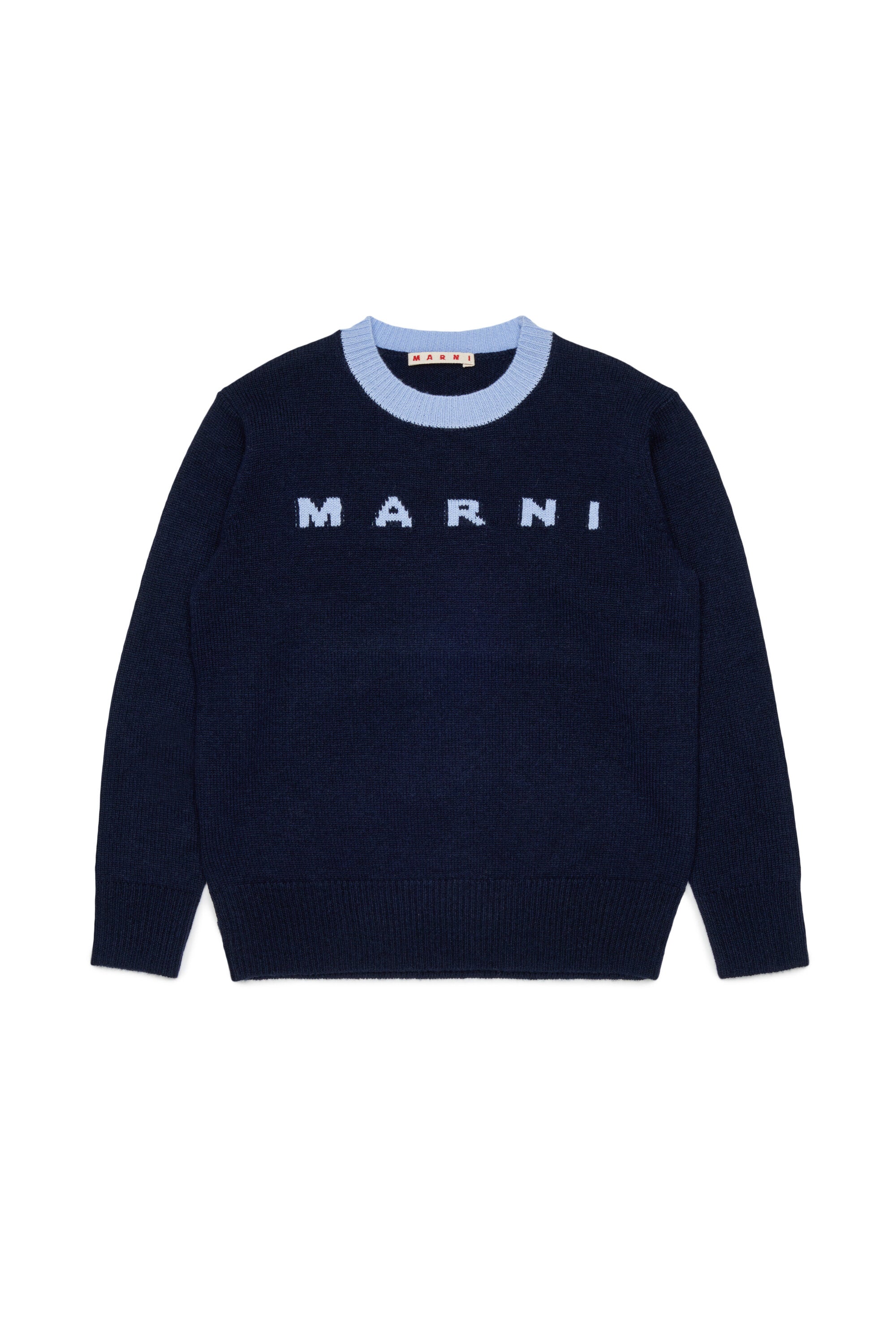 Crew-neck sweatshirt with logo