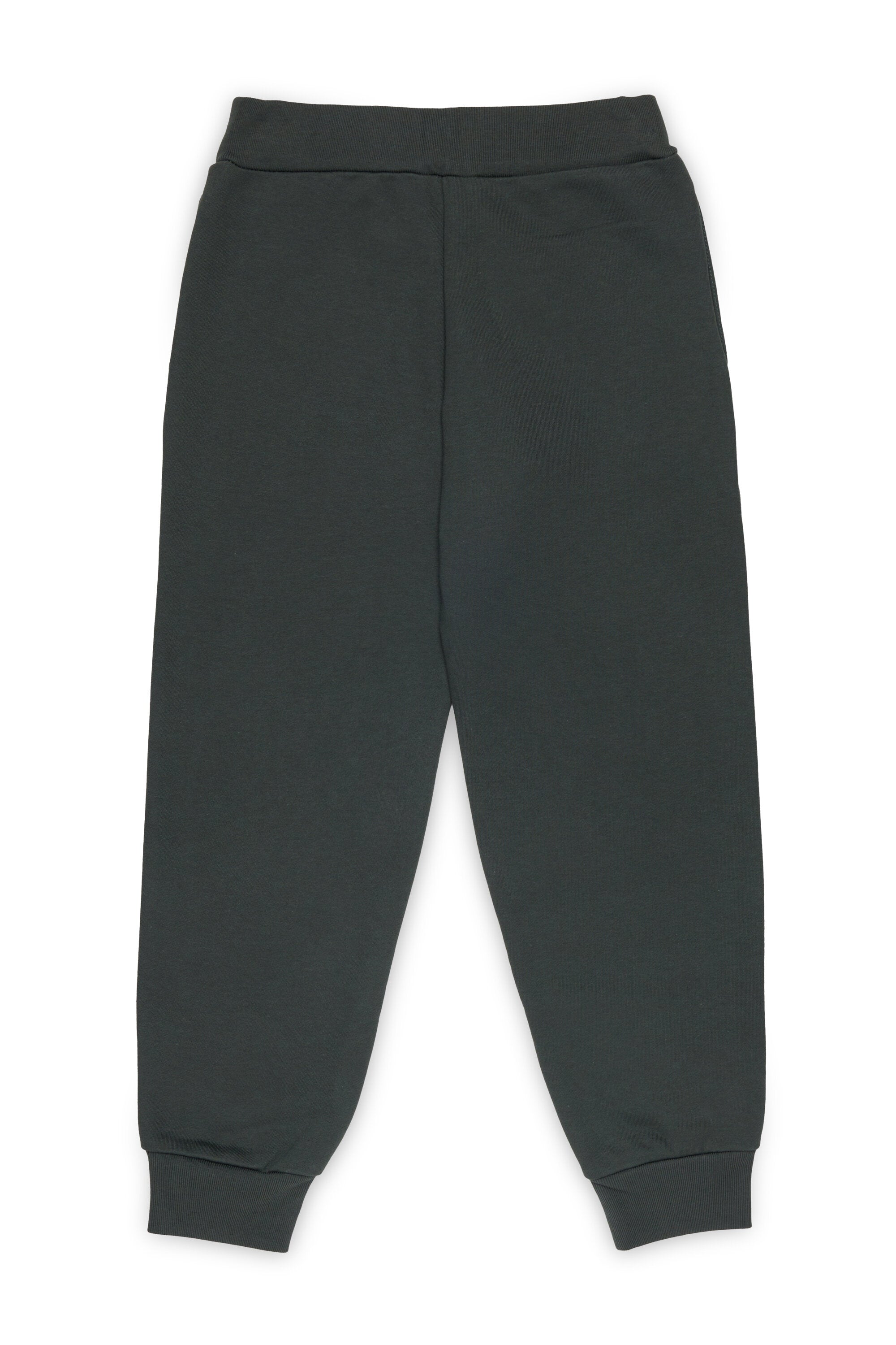 Fleece jogger pants with logo