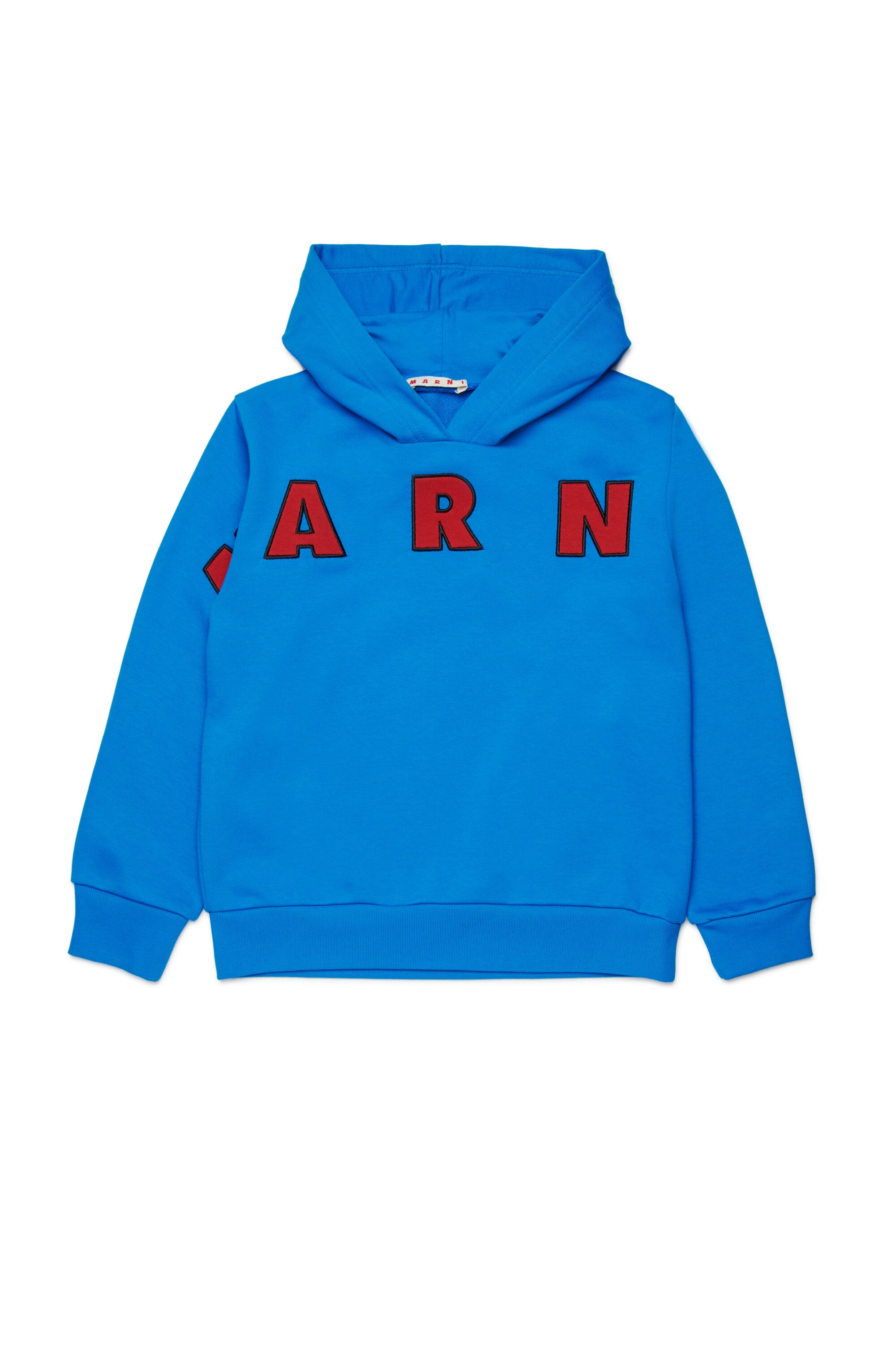 Marniのパッチロゴが刺繍されたフード付きスウェットシャツ