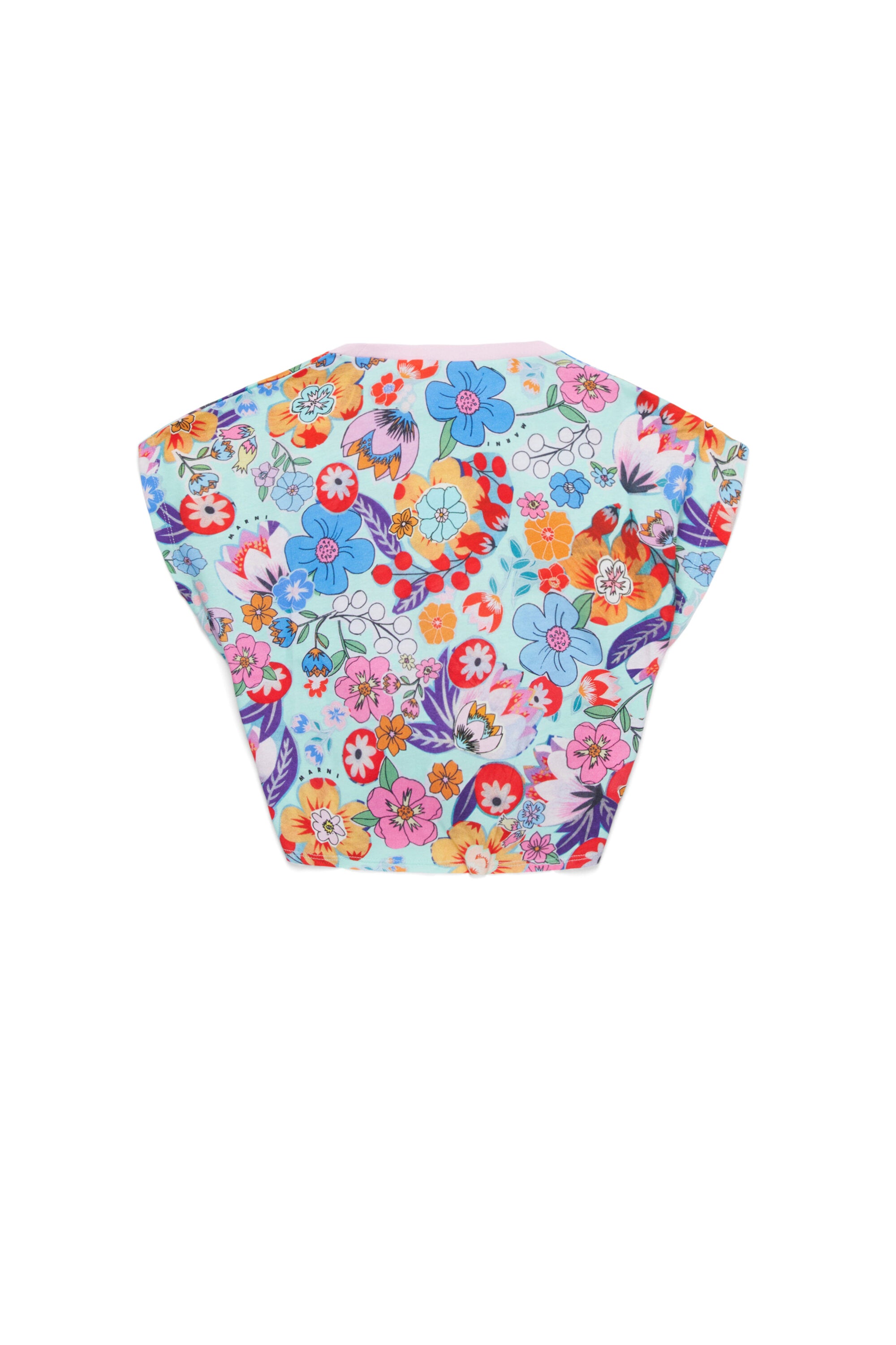 ノット素材のHolidayオールオーバーTシャツ