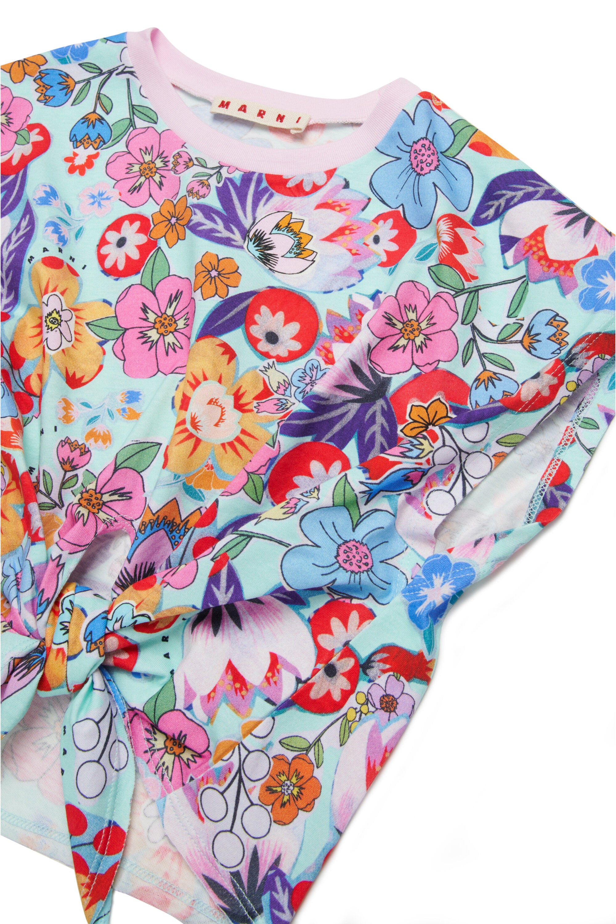 ノット素材のHolidayオールオーバーTシャツ