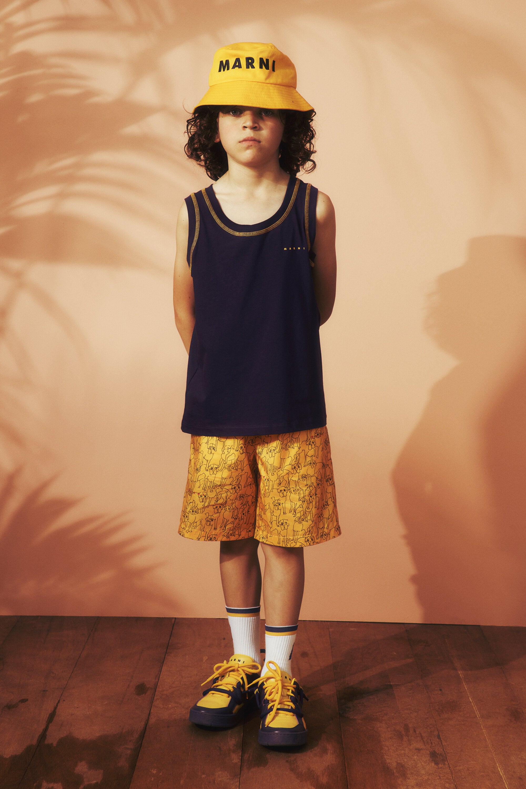 オールオーバーボクサー水着 Joy