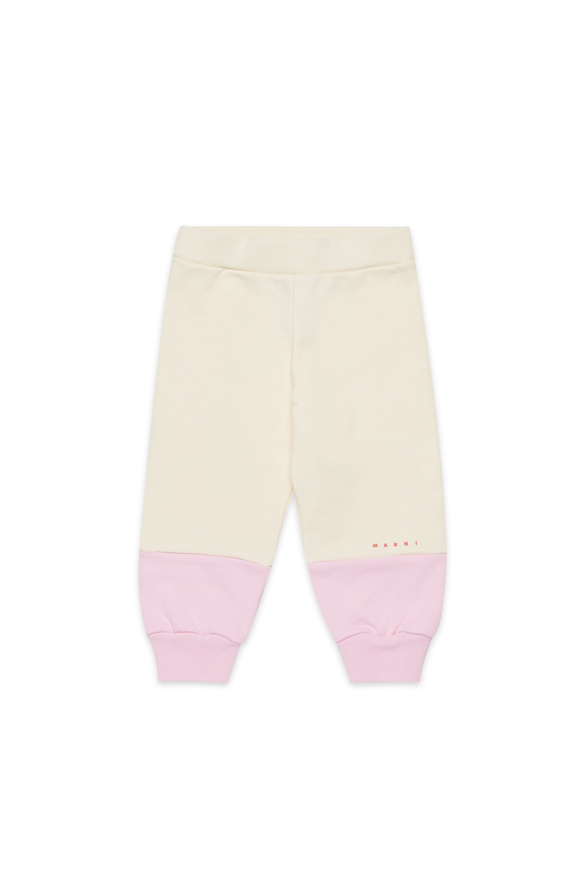 ツートーン・フリース・ジョガーパンツ