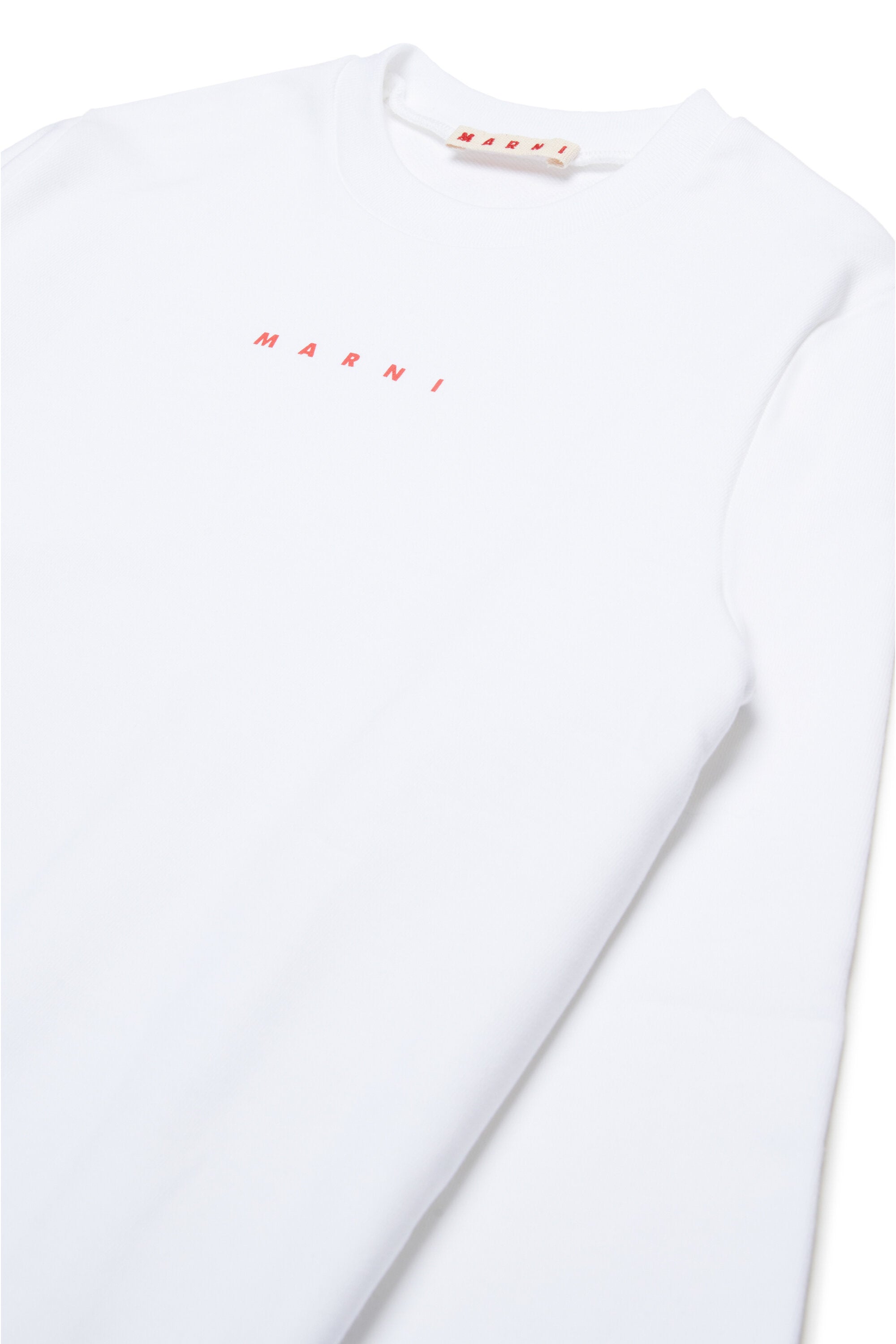 ロゴ入りクルーネックスウェットシャツ