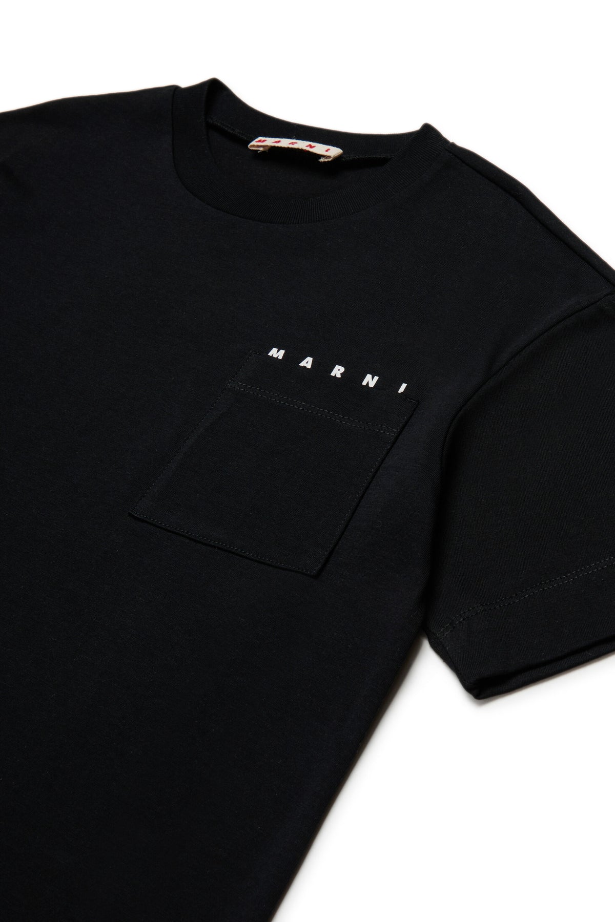 Jersey T-shirt with breast pocket