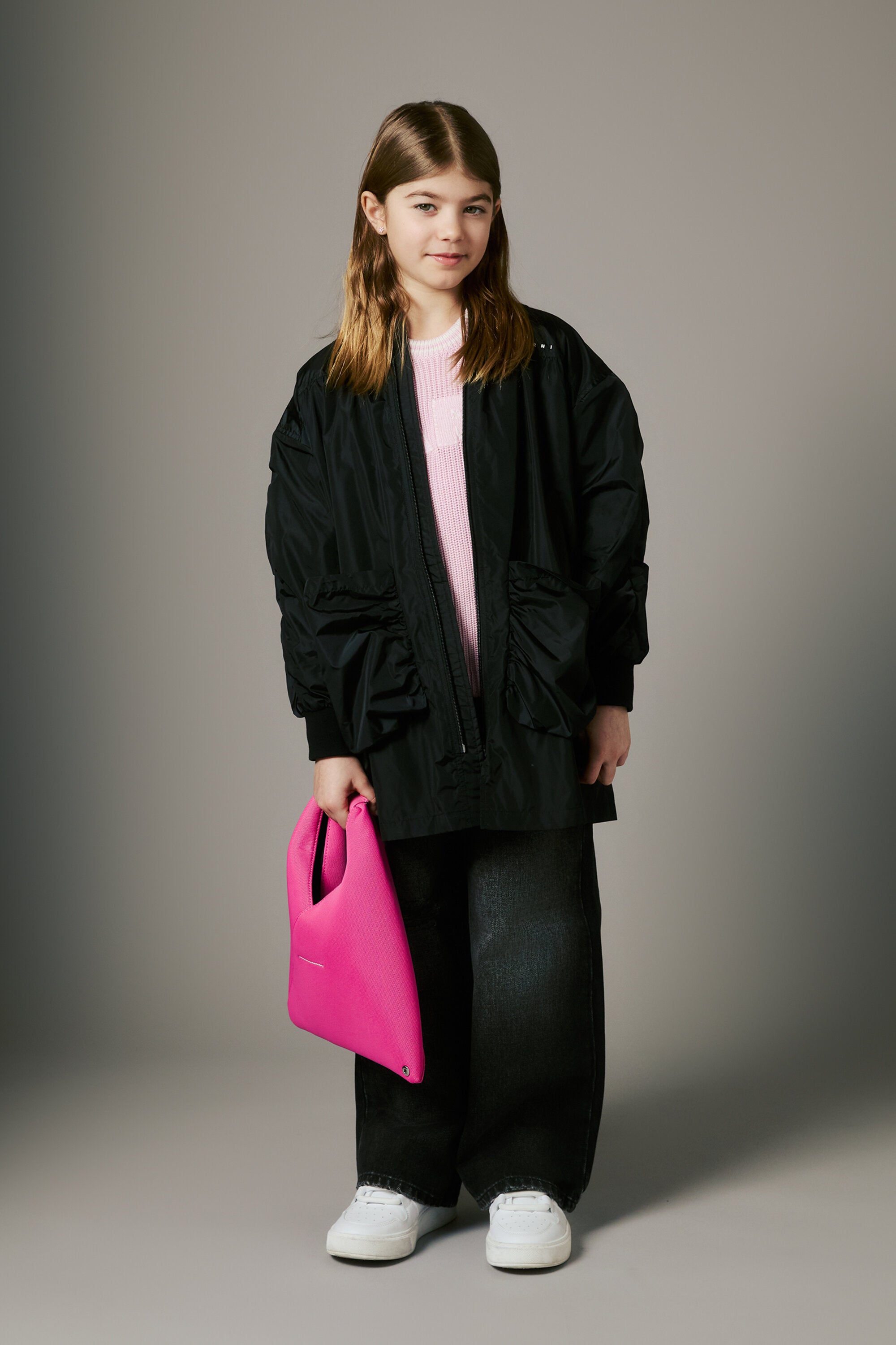 ブランドロングウィンドブレーカージャケット