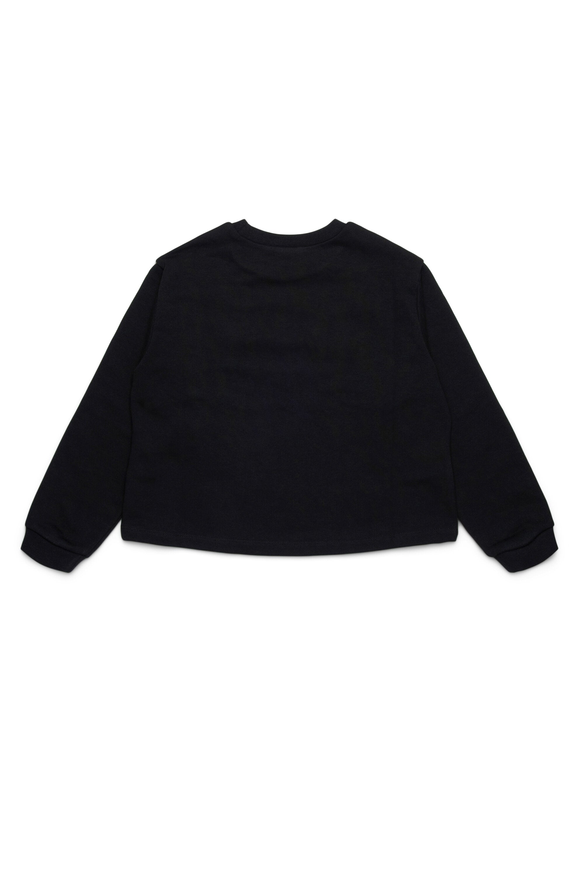 クルーネック スウェットシャツ ラインストーン ブランド