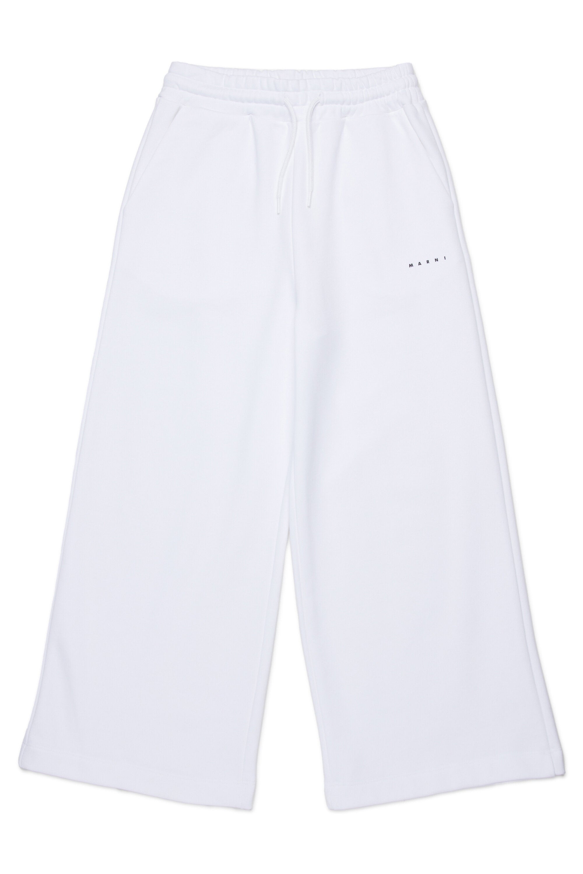 ブランドフリースワイドレッグパンツ