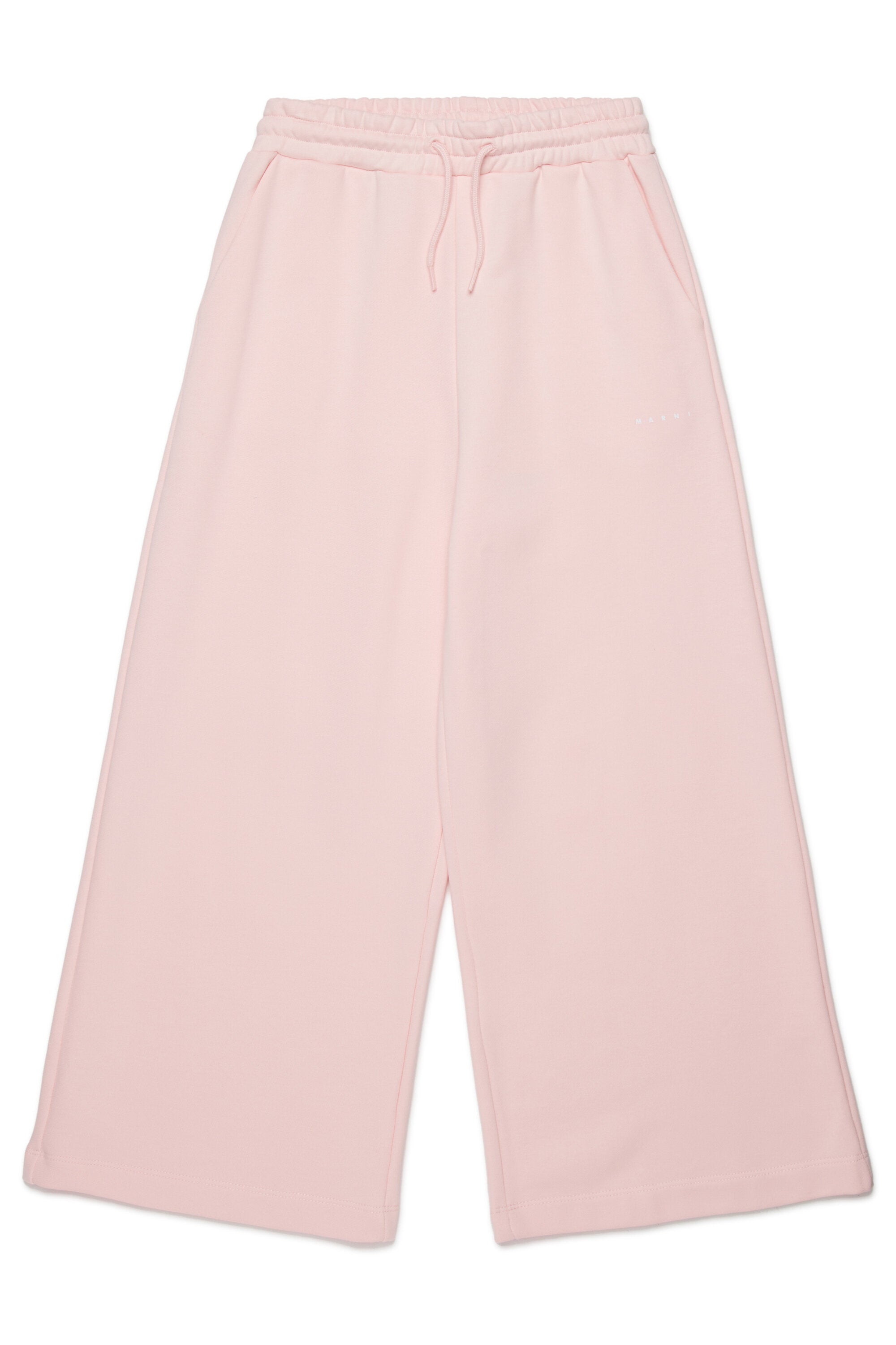 ブランドフリースワイドレッグパンツ